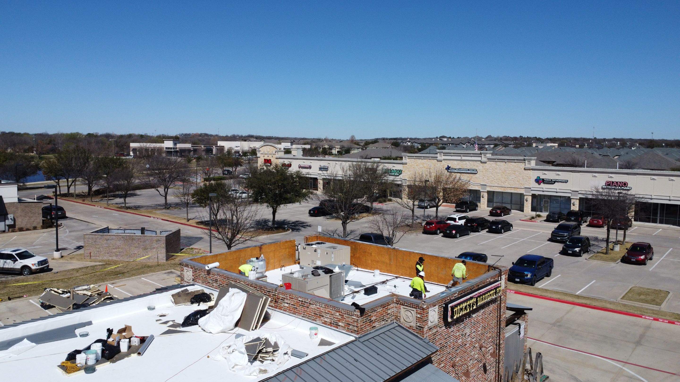 TPO Commercial Roofing Installation by 3:16 Roofing and Construction