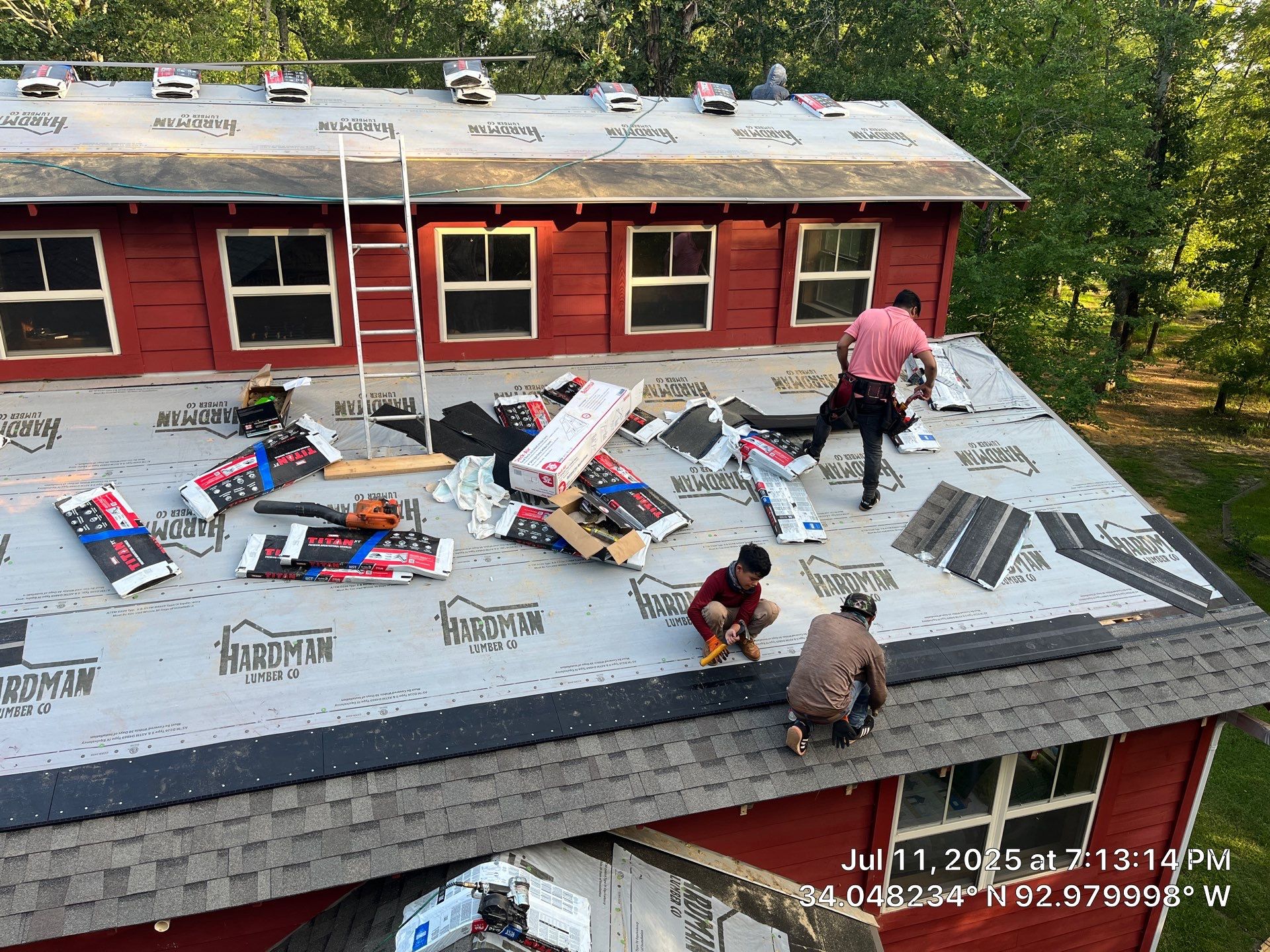 Arkadelphia Roof Replacement: Converting Metal to Titan XT Architectural Shingles by Temple Roofing and Exteriors