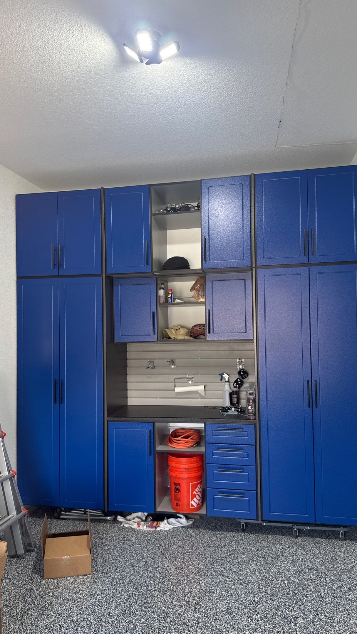 Vicky Loves Her New Cabinets by Banner Garage