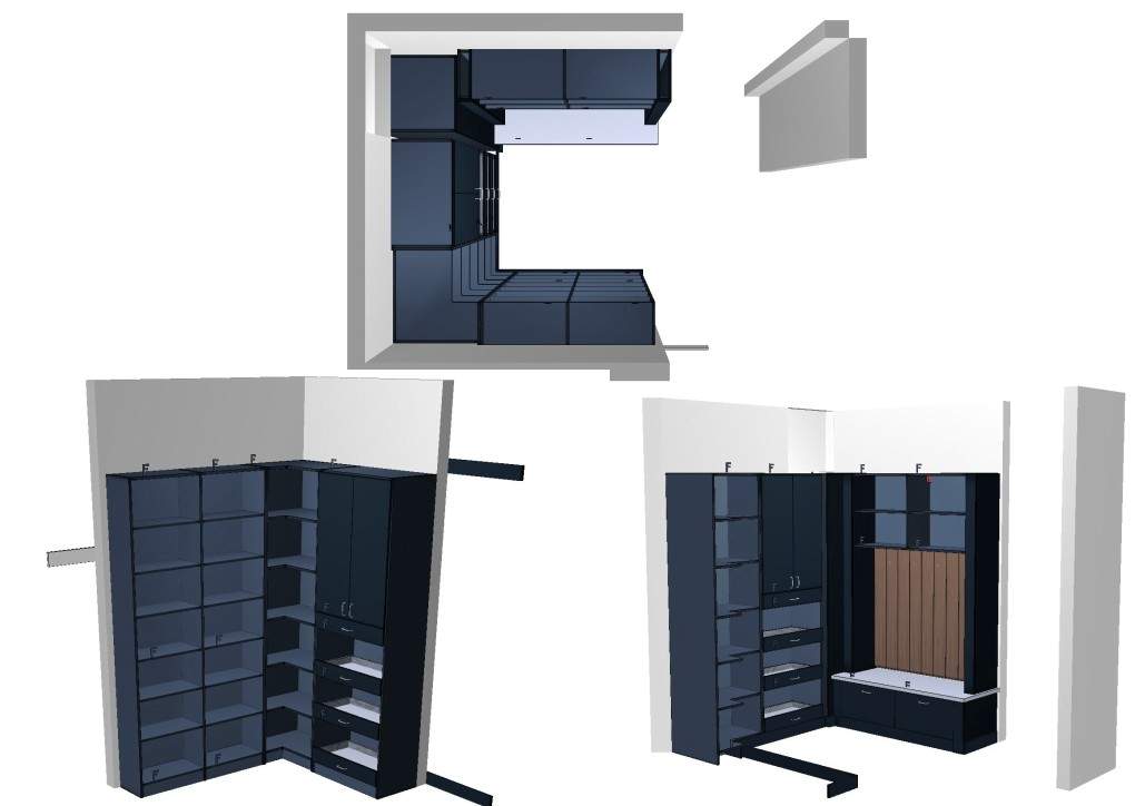 Mudroom Addition in Boulder Home by Concept 32, Inc.