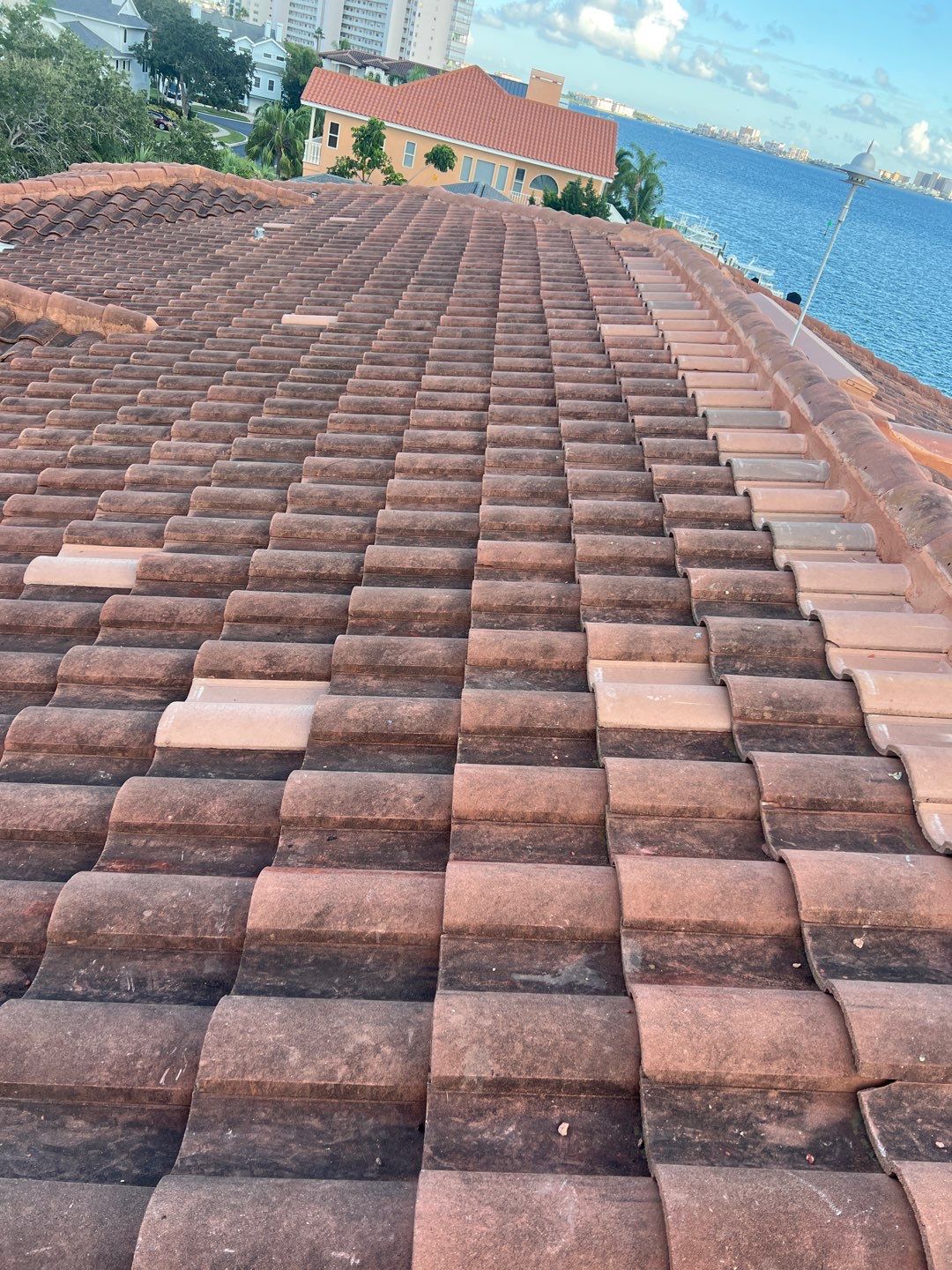 Residential Roofing Repair using Concrete Roof Tile by RoofSmith of Tampa Bay