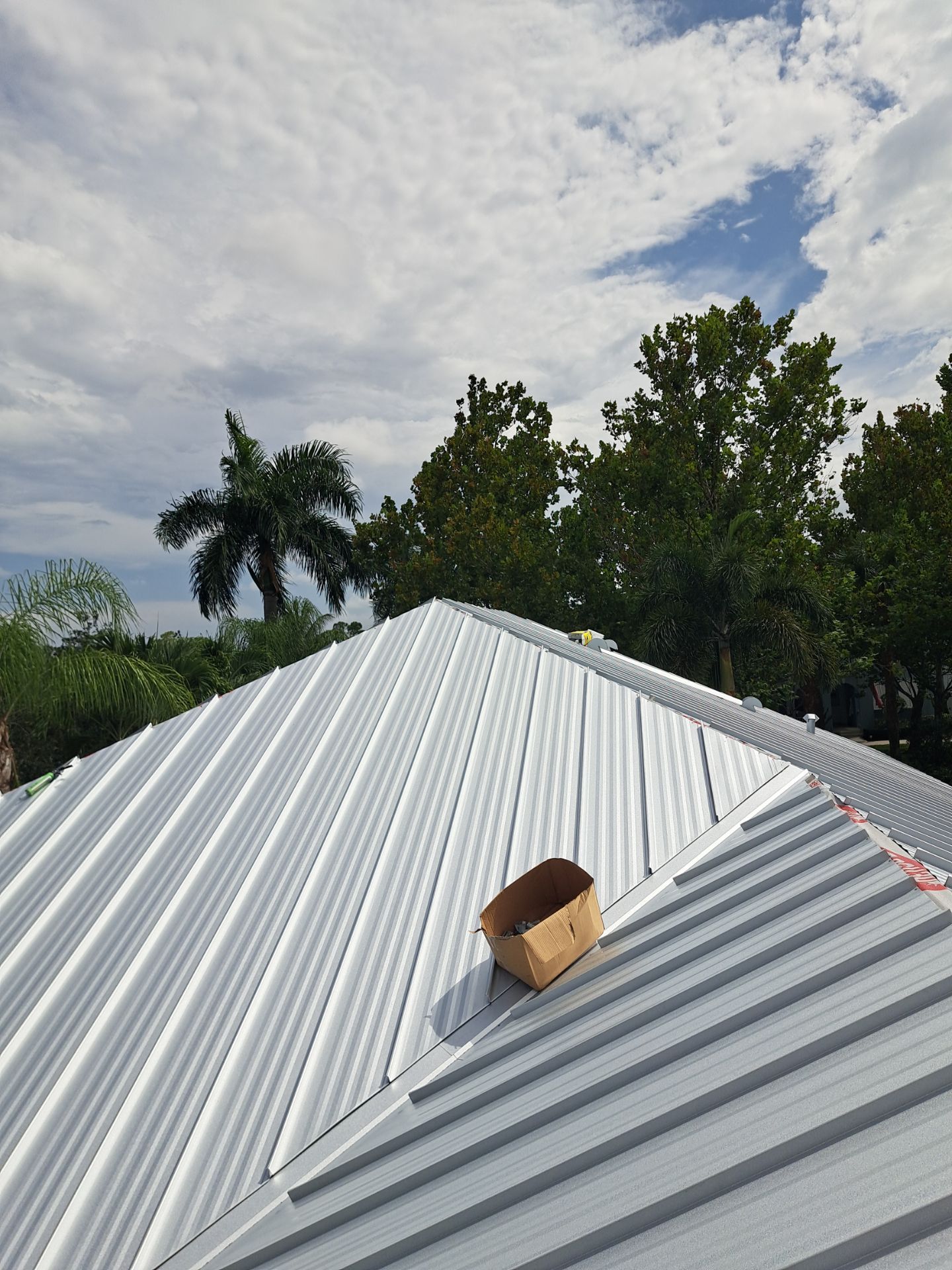 24ga 1.5" Mechanical Seam Mill Finish by Total Roofing System The Metal Roof Experts