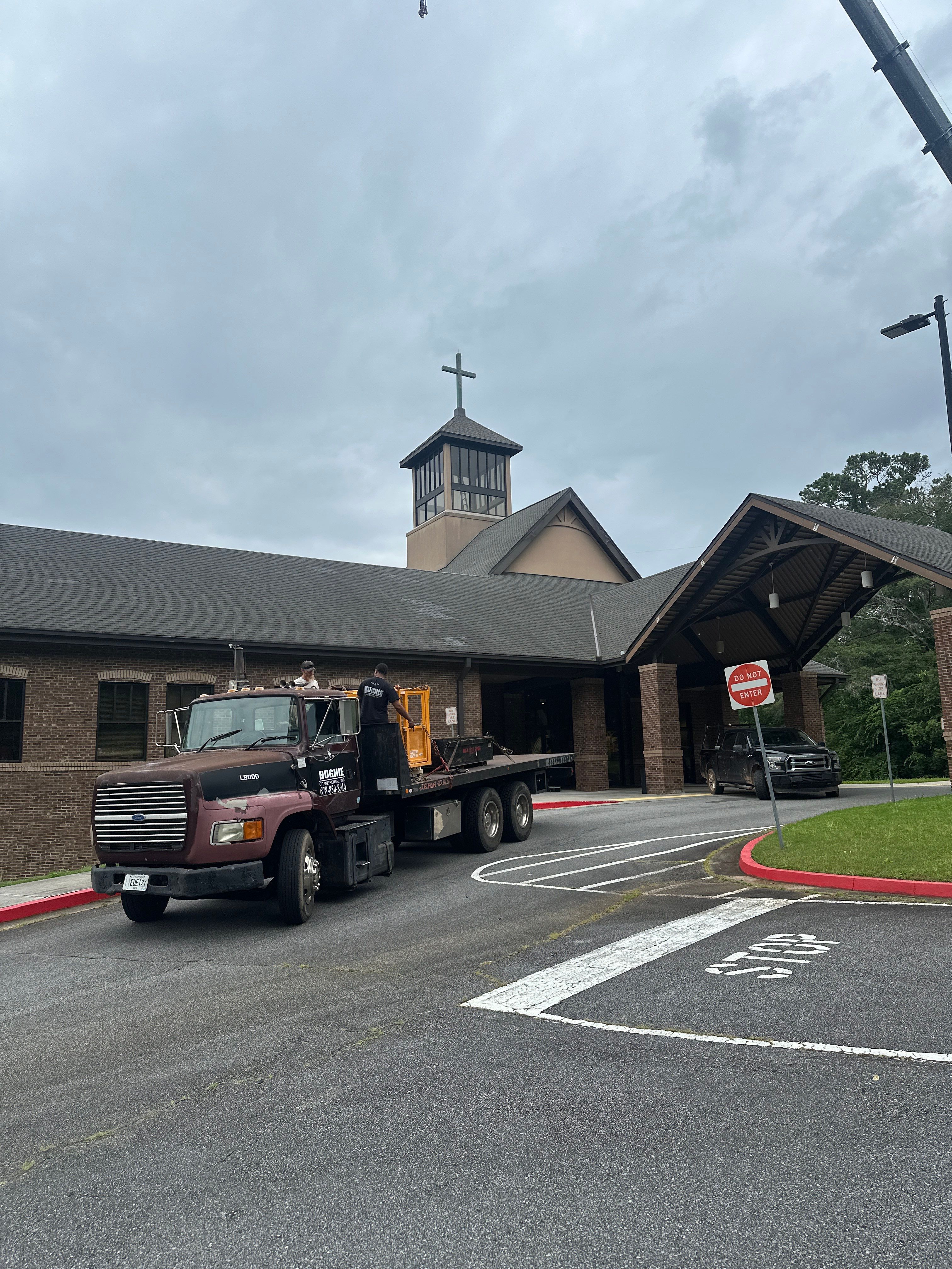 Steeple Cross Repair & Painting ⛪🎨 by Georgia Roof Advisors