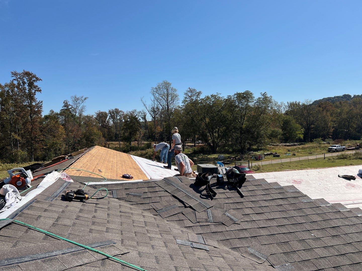 Residential Roof Remove and Replace by Bullard Roofing