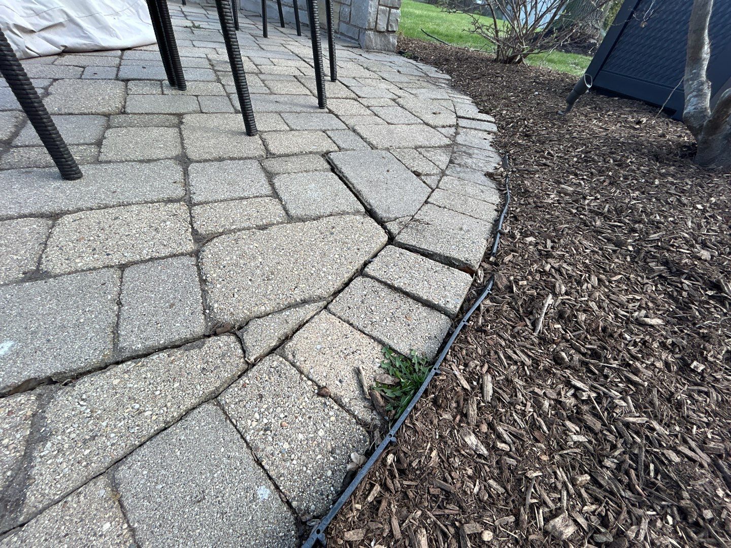Brick paver repair, cleaning sanding and sealing by Northern Power Washing LLC.