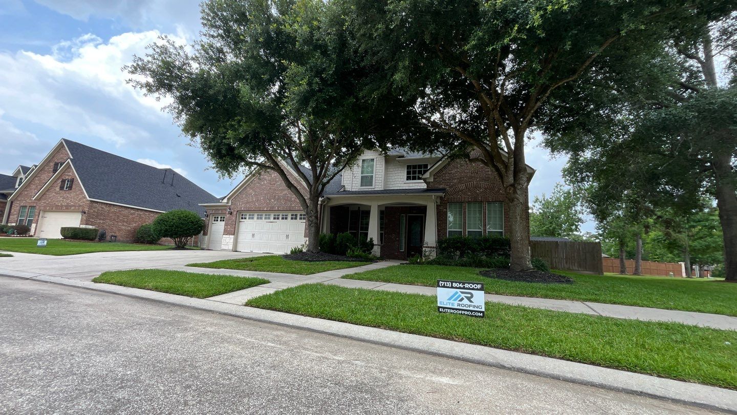 Residential Roof Replacement using GAF HDZ - Charcoal shingles by Elite Roofing LLC