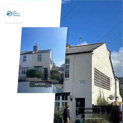 Roof Clean  - Moss Removal - Gutter Clean using Honda 15lpm Low Pressure Washing Machine