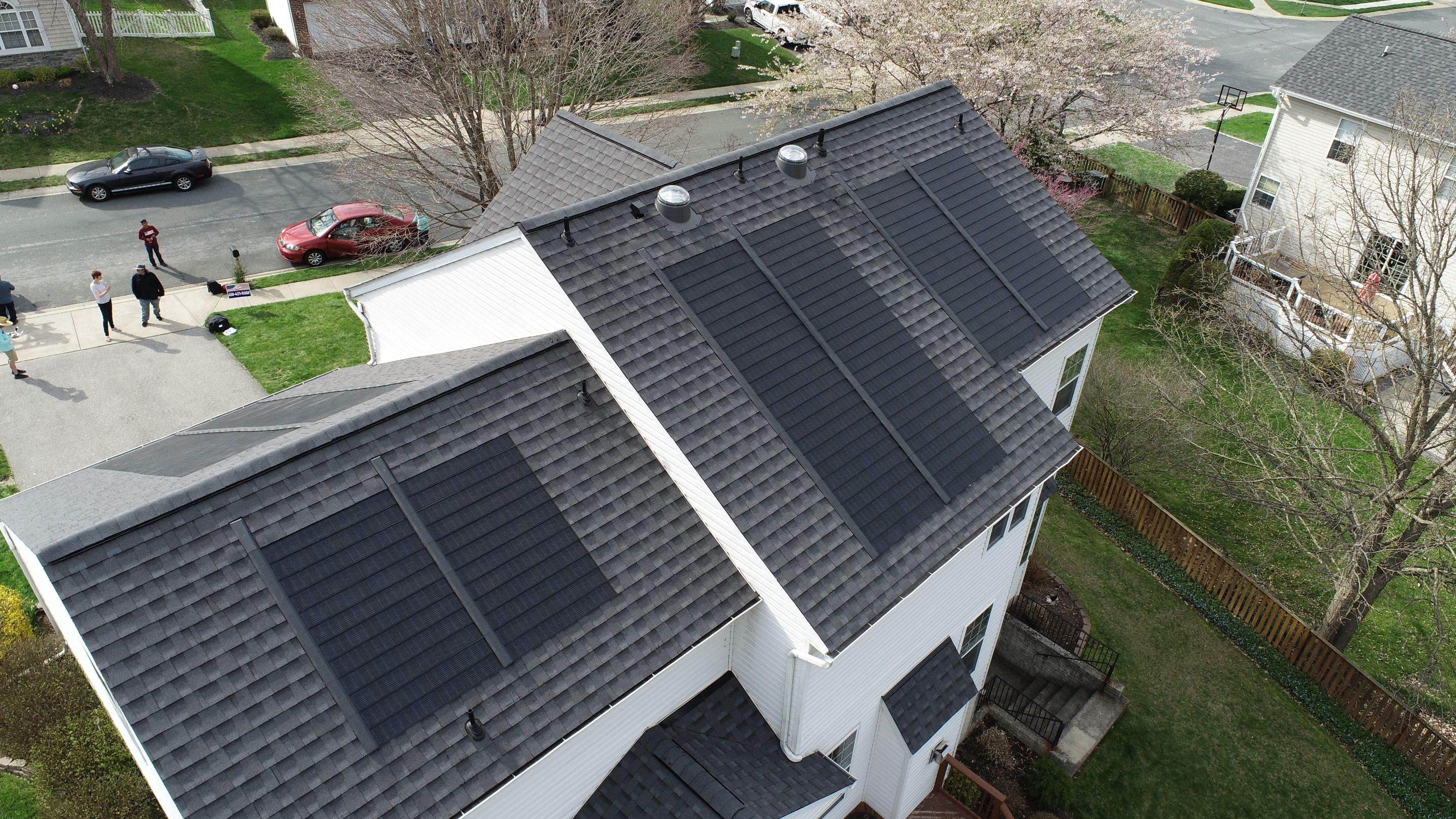Solar Roof Replacement using GAF Timberline Solar Shingles by American Home Contractors