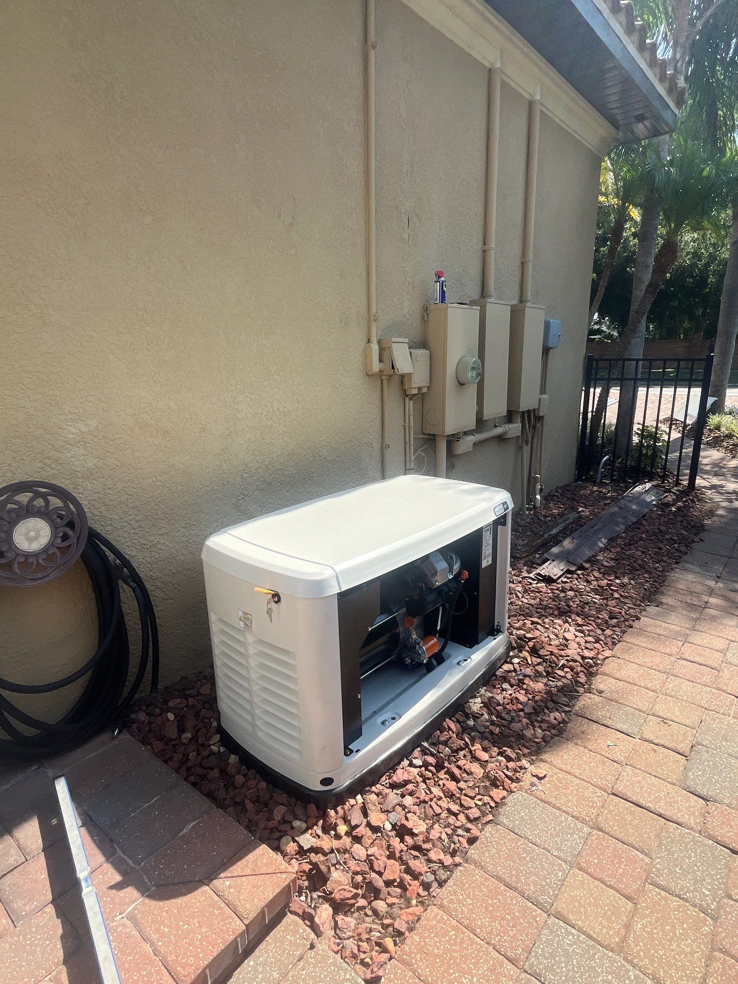 Installation of 18KW Generac Generator in Apopka by Smartron Electric