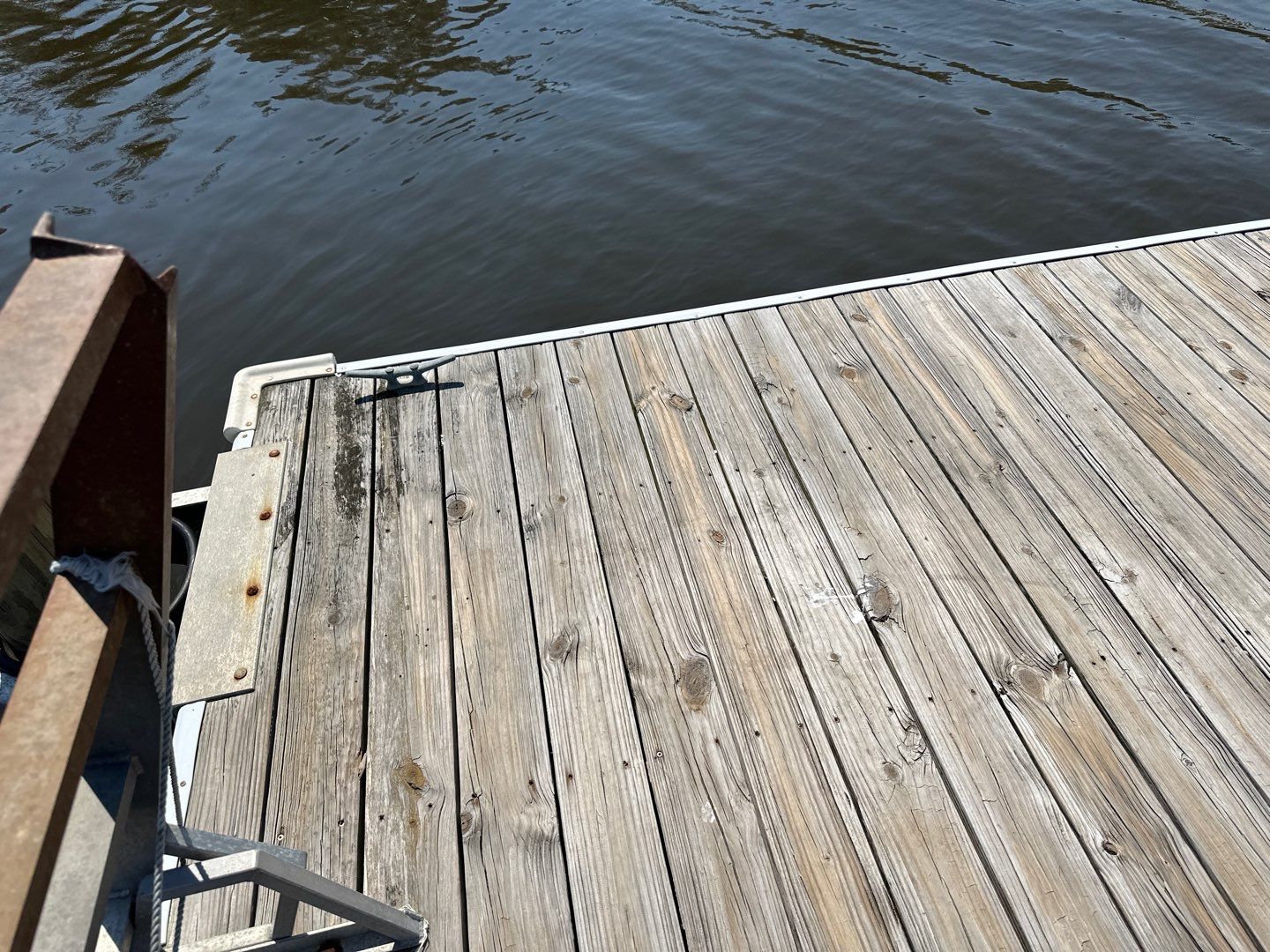 Dock using Wood Sealant by DuraSeal