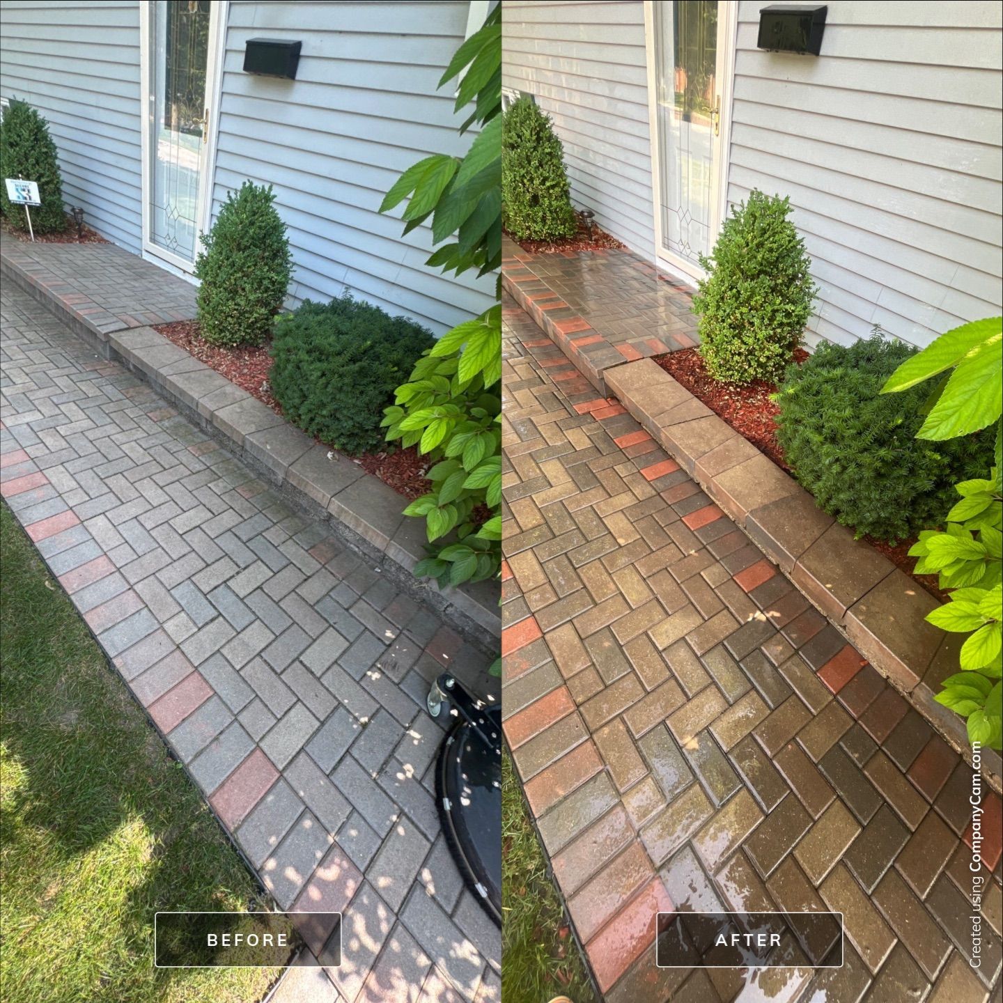 Project in Wauconda by Simmons Power & Soft Washing