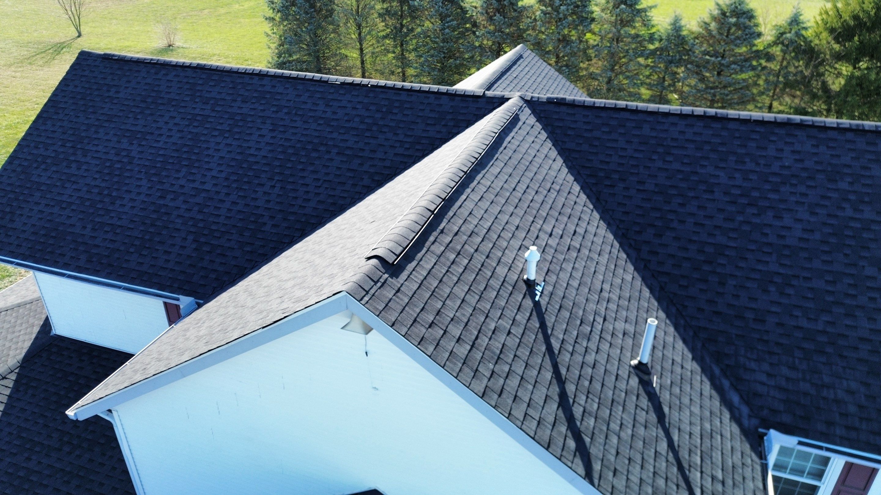 Residential Roofing Installation using Timberline HDZ Shingles - Charcoal by RoofX 