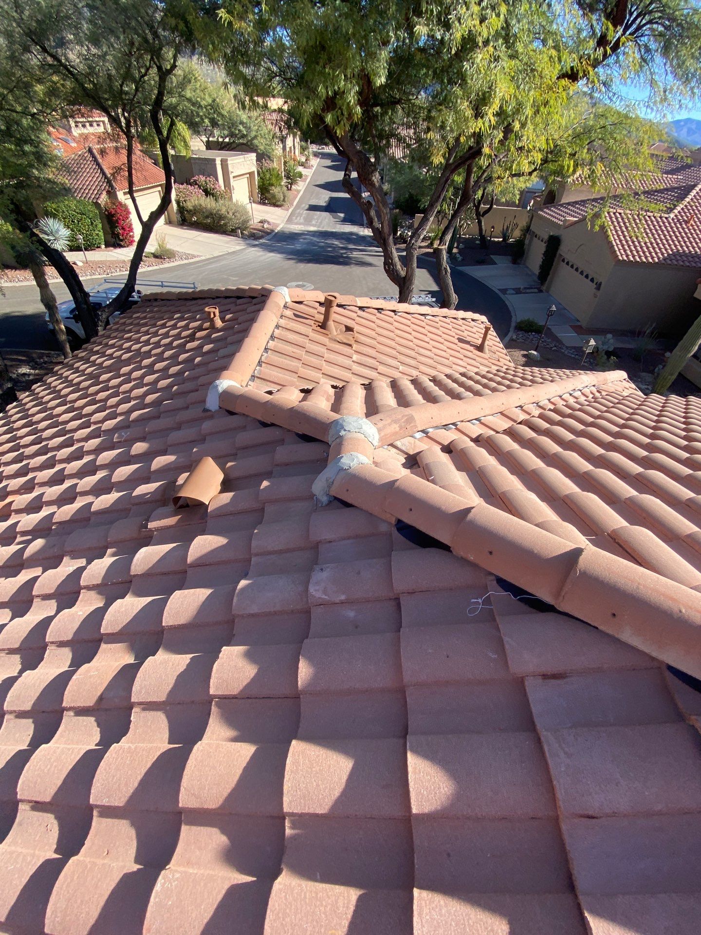 Residential Tile Roof Underlayment Replacement and Repair in Tucson by West Coast Roofing AZ