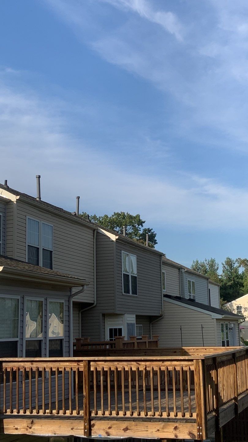 Deck Refinishing using Powerwasher by A1 NERDY HOMES LLC