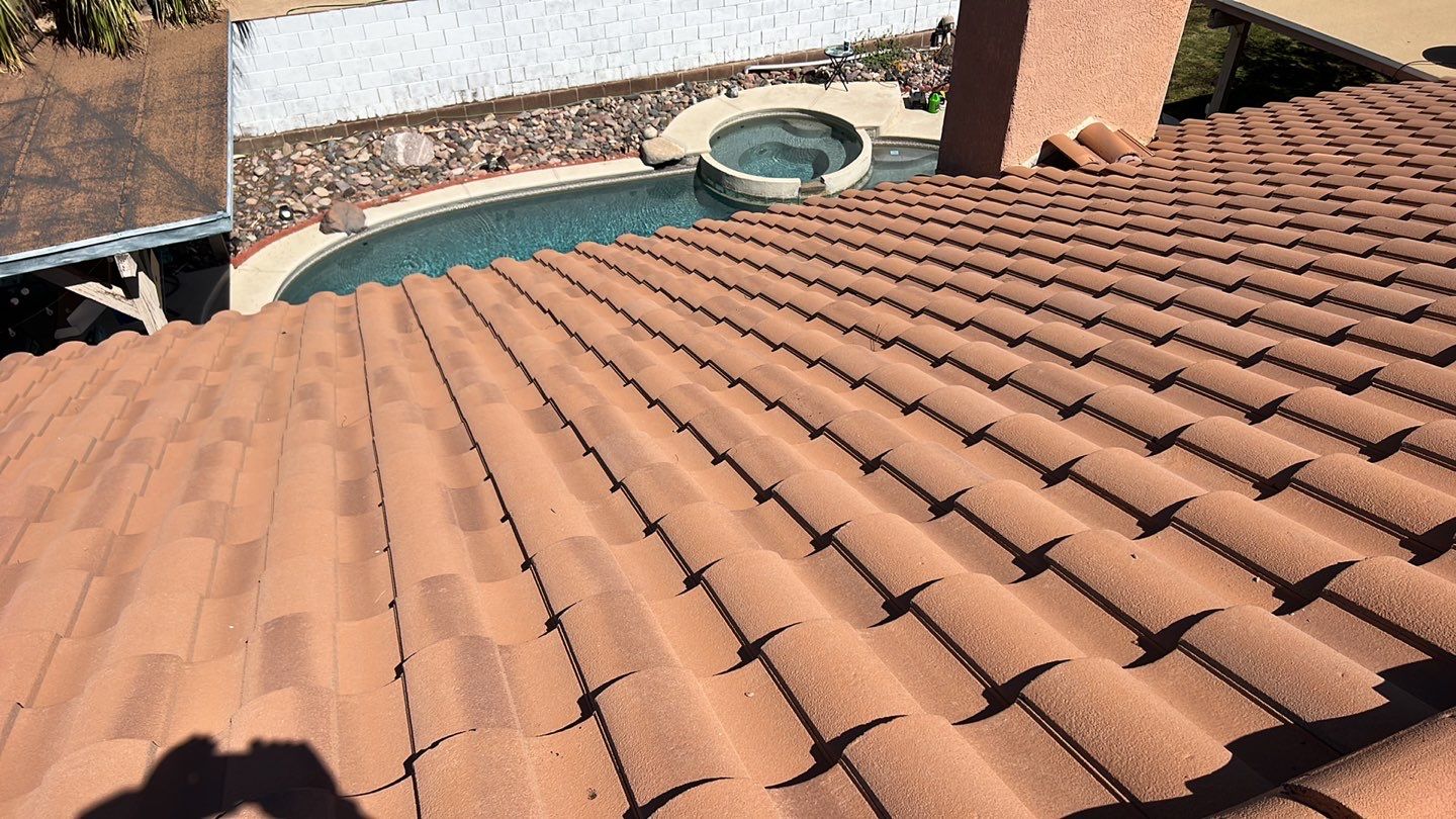 Sunset Tan Concrete Tile by Reimagine Roofing