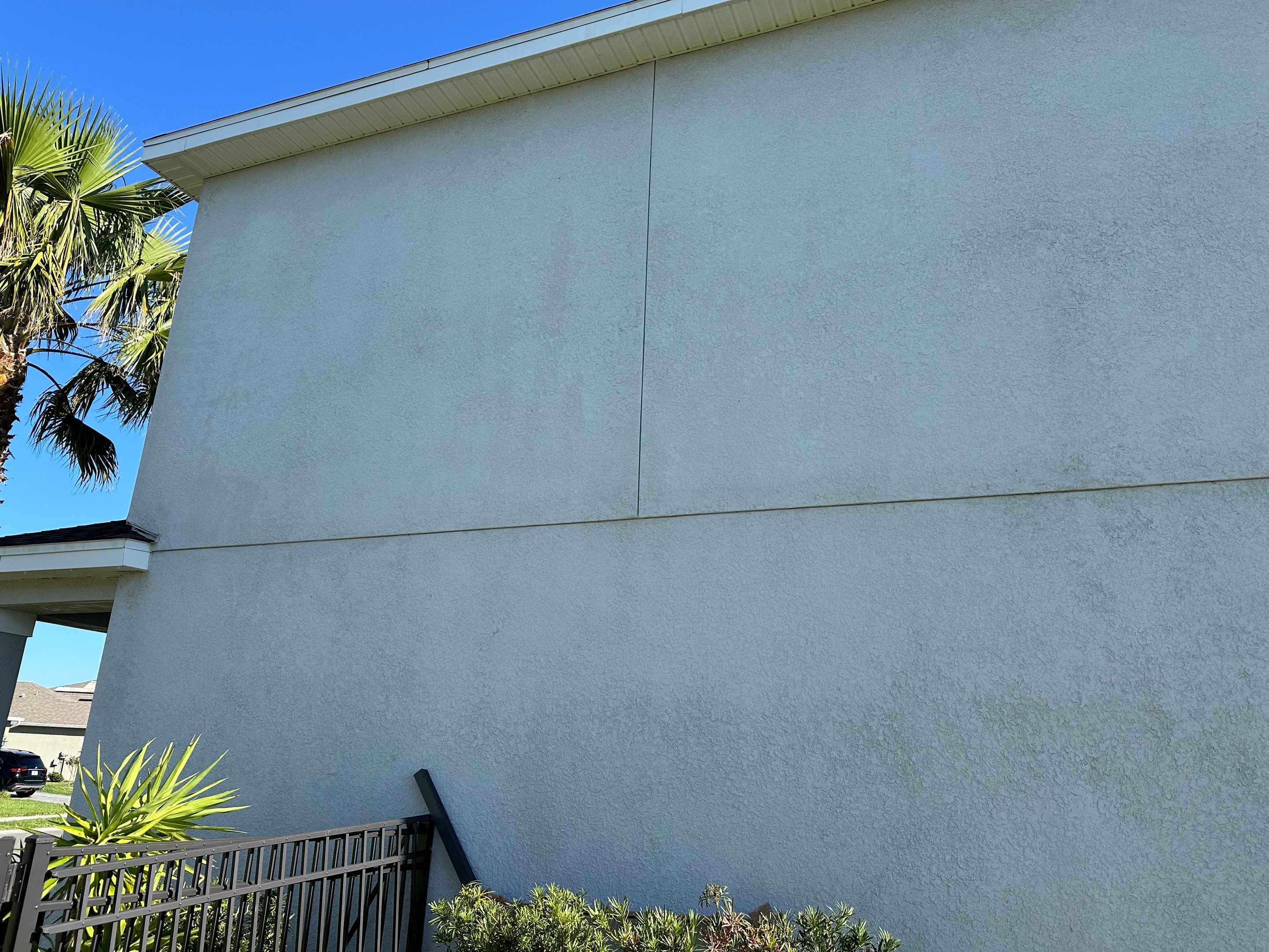 2-Story House Wash & Paver Driveway Cleaning in Trevesta Community, Palmetto, FL | Sunshine AquaWash by Sunshine AquaWash