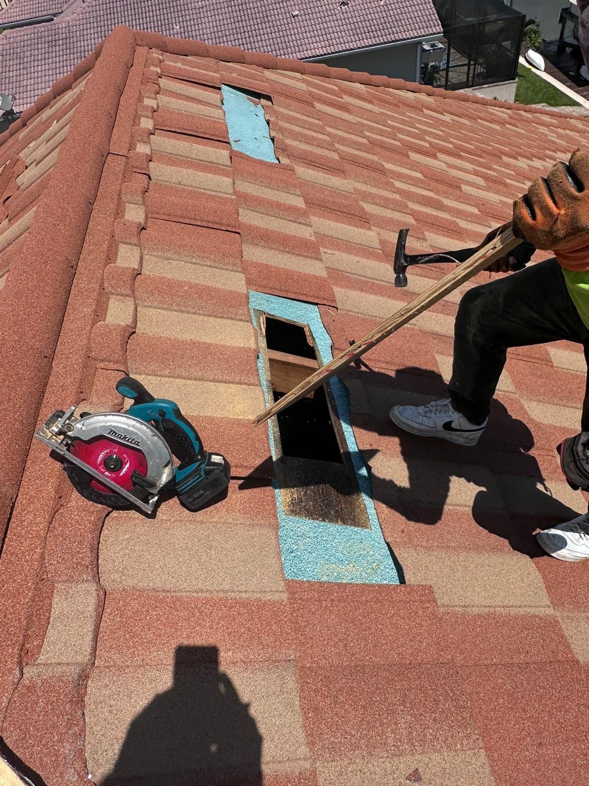 Residential Roofing Installation using Westlake (Boral) Stone Coated Steel by Four Peaks Roofing