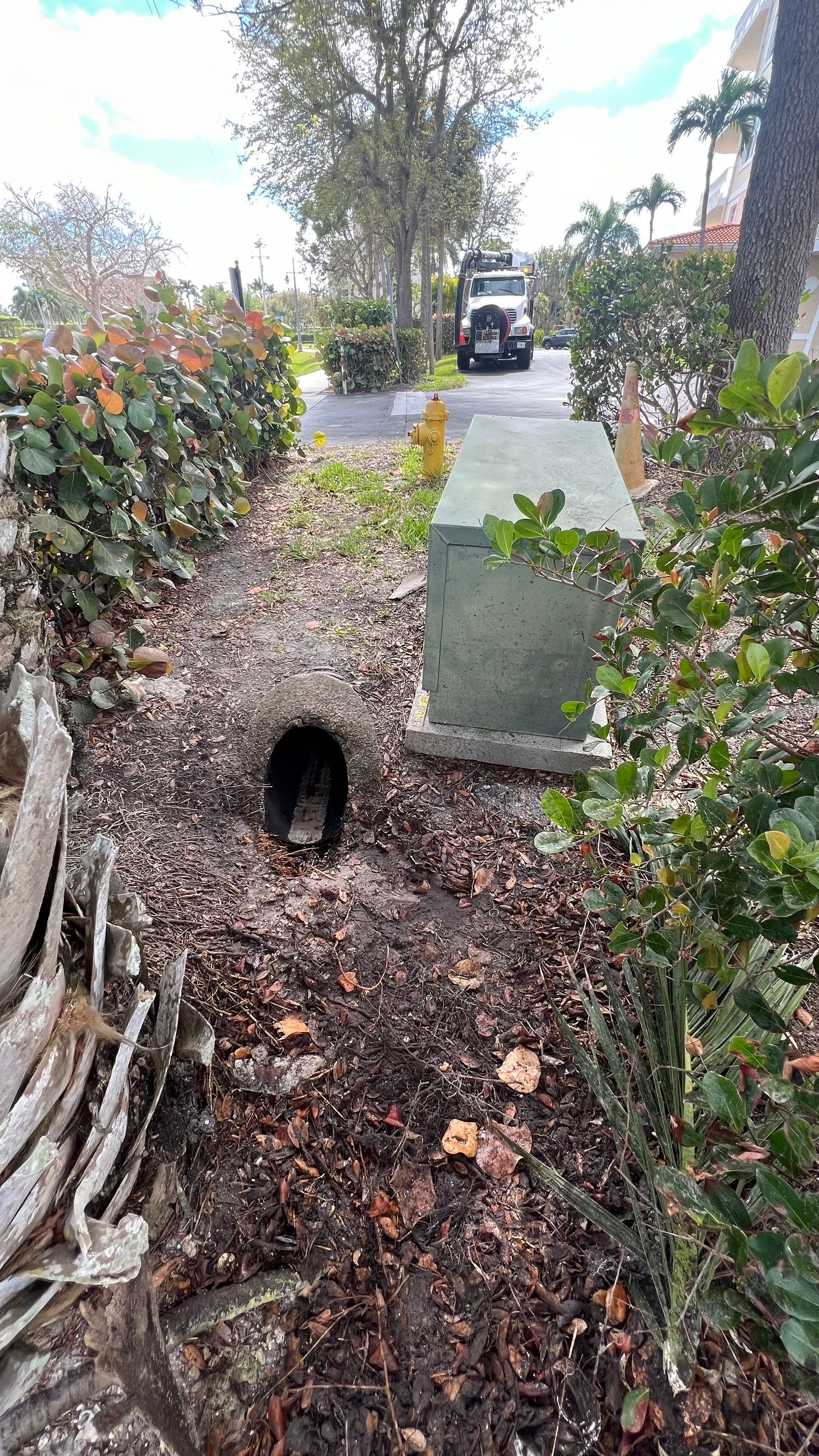Condo Complex Stormwater System Maintenance by Don Mar, Inc. Storm Water Solutions
