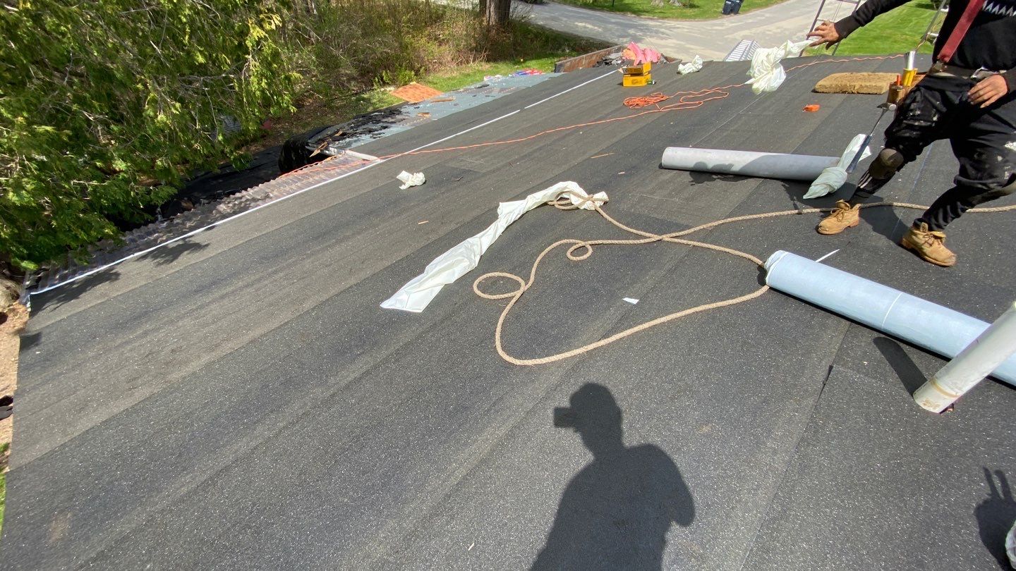 Residential Roofing Installation using GAF Timberline HDZ by Sensible Home Solutions