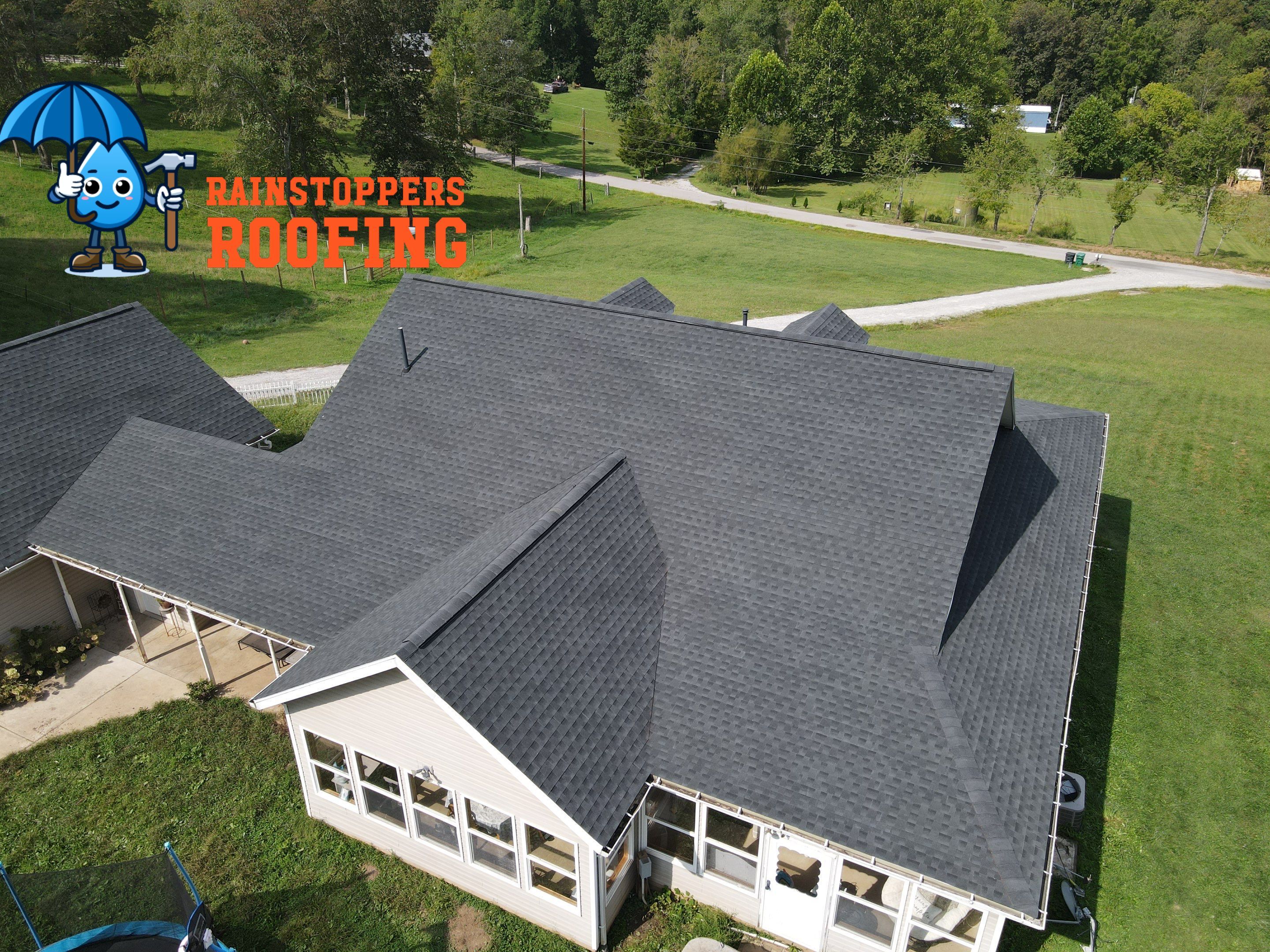 Residential Roofing Installation using GAF Timberline HDZ by Rainstoppers Roofing