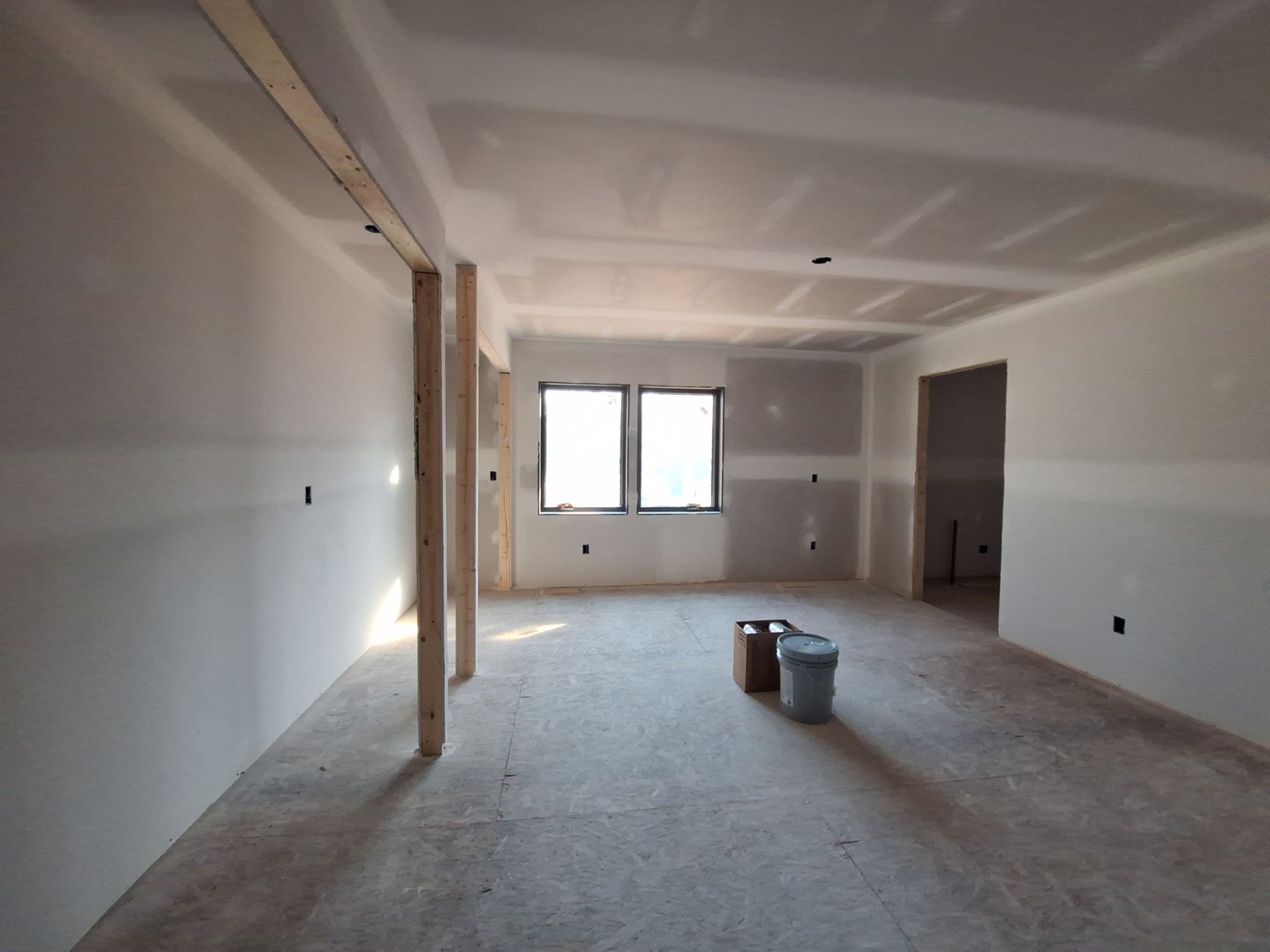 New Construction home by Gordon Painting