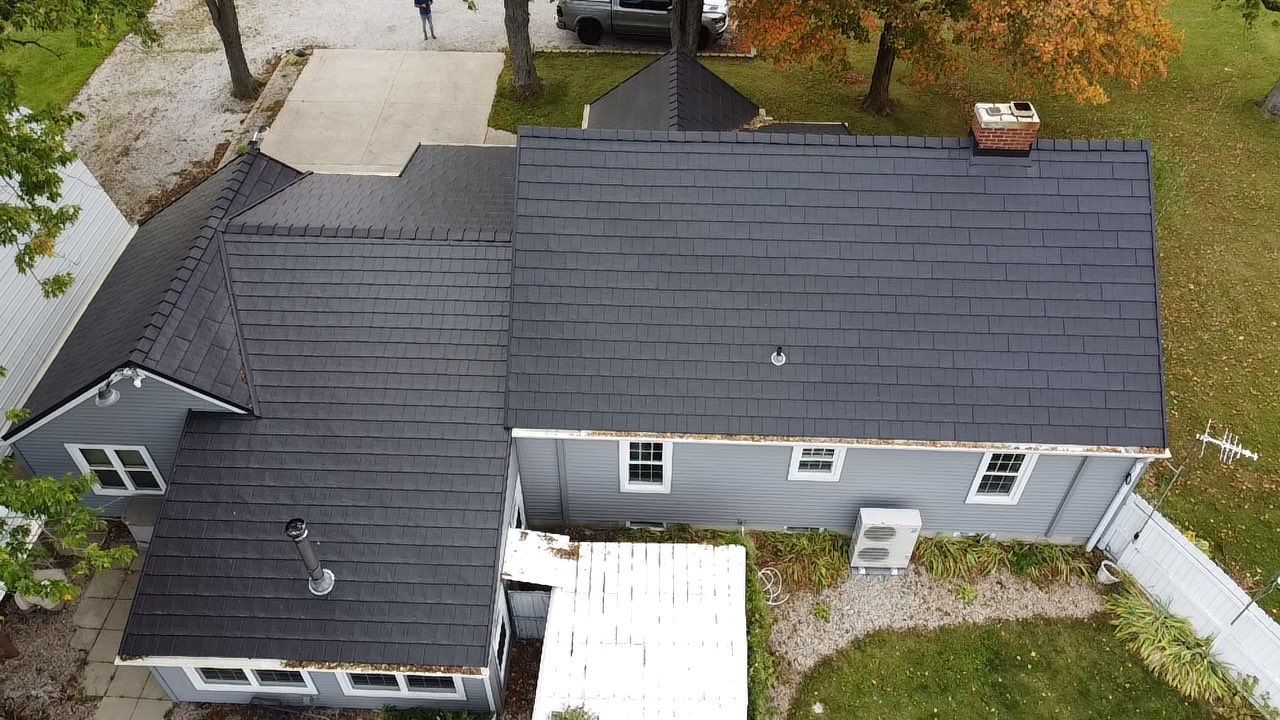 Wind-Resistant Metal Slate Roof Installation in Ossian, Indiana by 4Ever Metal Roofing