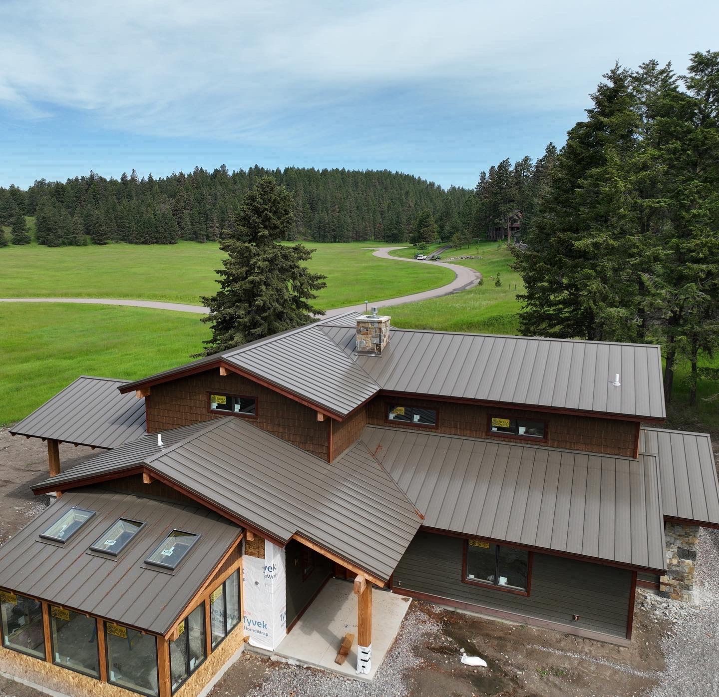 Glacier Steel - Weathered Copper (16") by Montana Roofing Solutions
