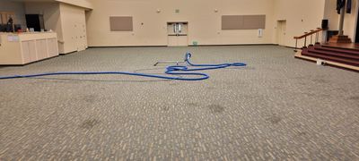 Church Carpet Cleaning before Easter