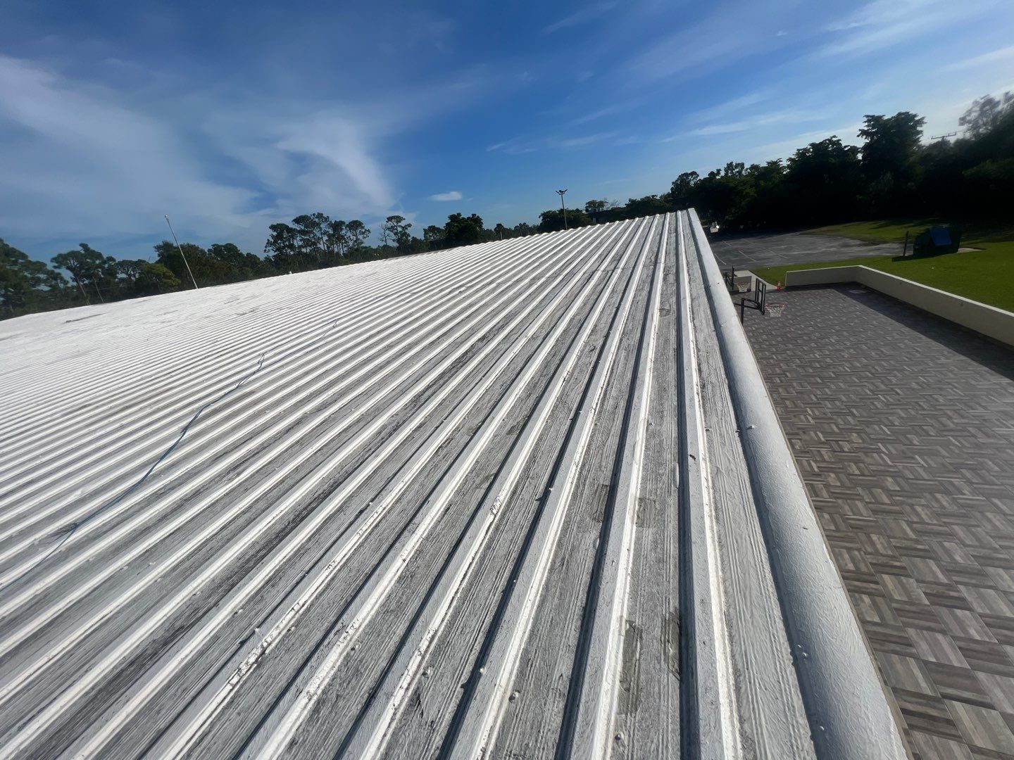 Commercial Building in Ft. Myers Roof Inspection by Four Peaks Roofing