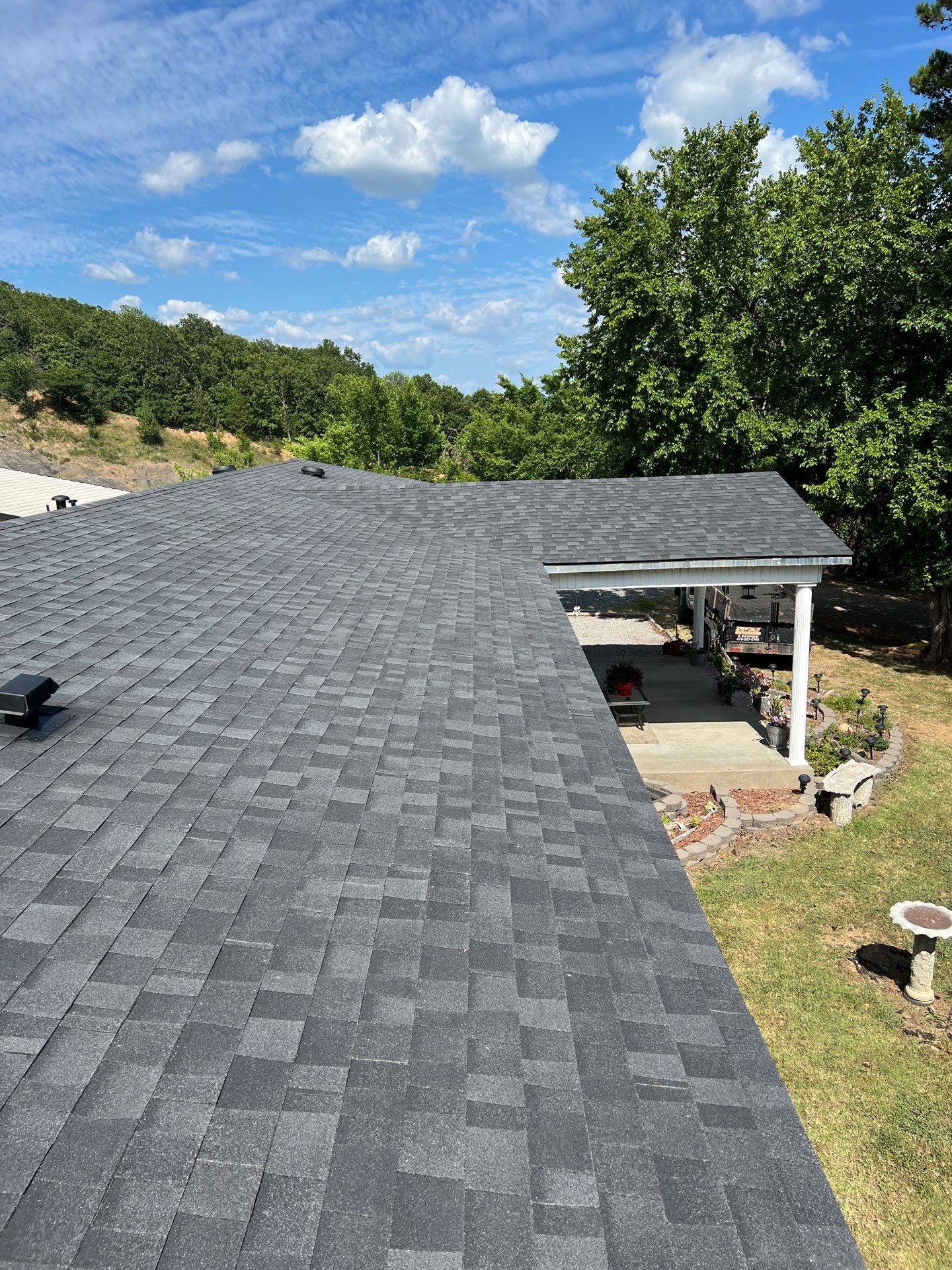 Residential Roofing Installation using Owens Corning Oakridge by In & Out Construction & Remodeling, LLC
