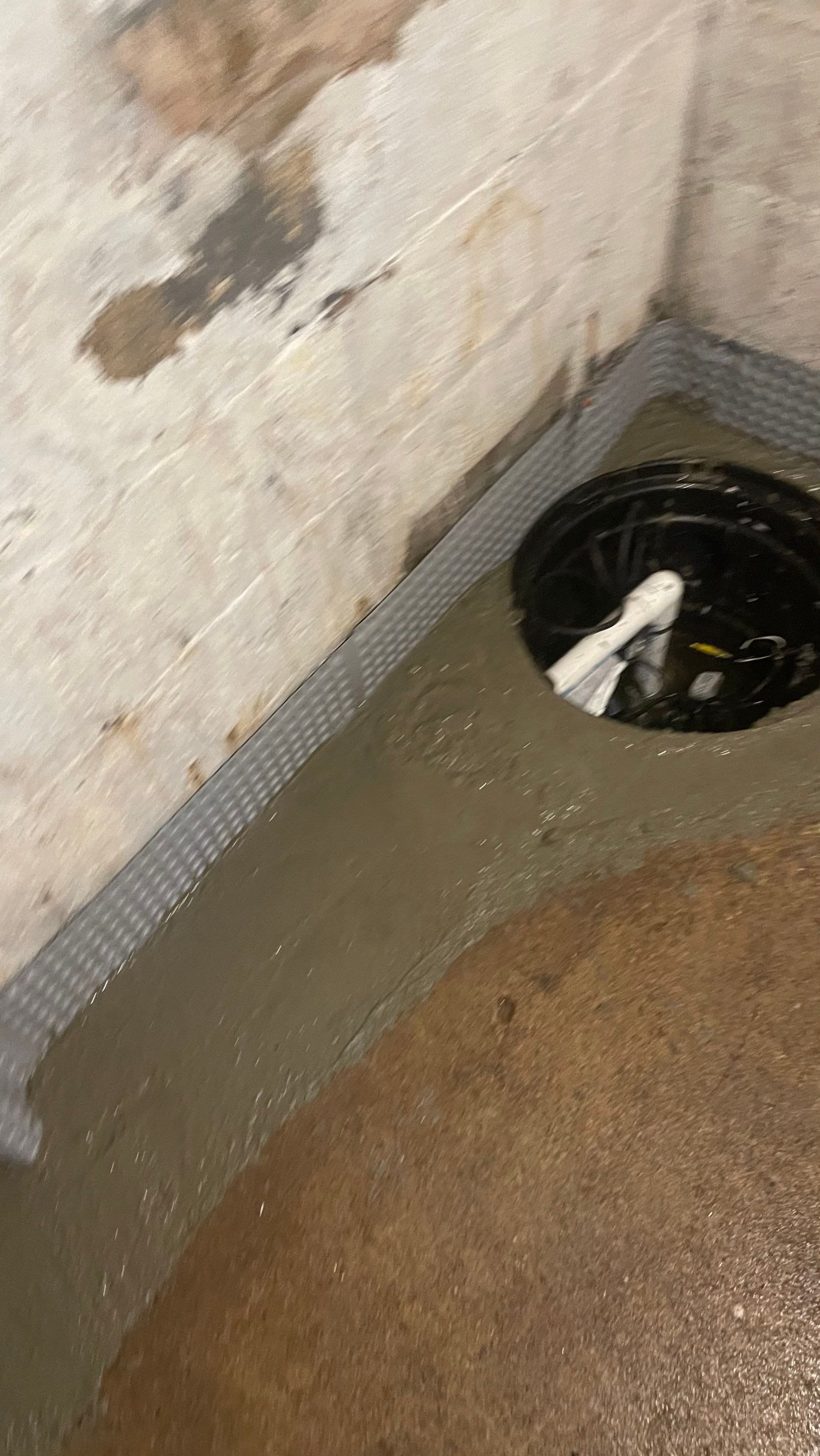 Interior French Drain Job in Lyndhurst, NJ by Pure Service Pro, LLC 