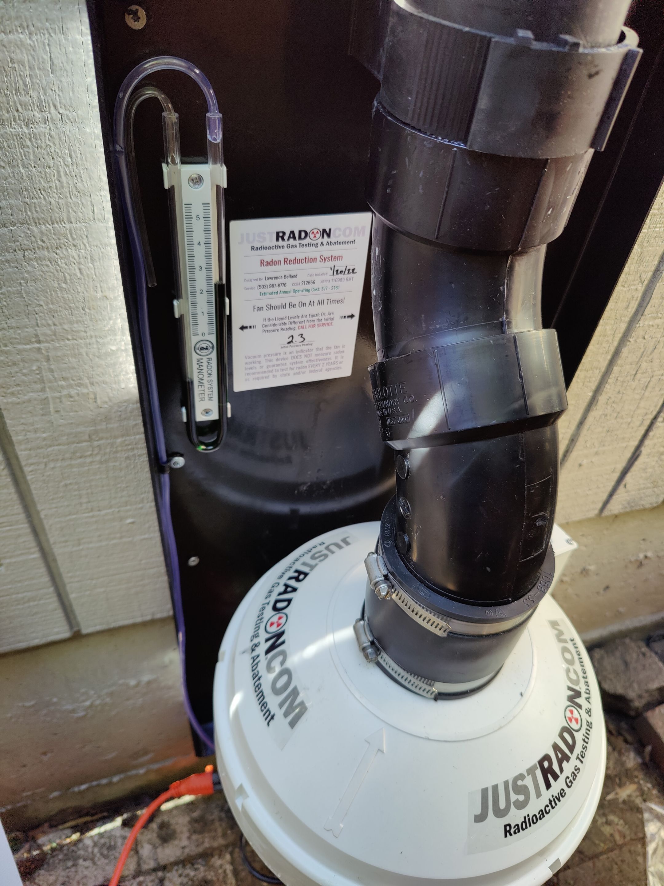 Outside Lateral SafeAir™ System by JustRadon.Com