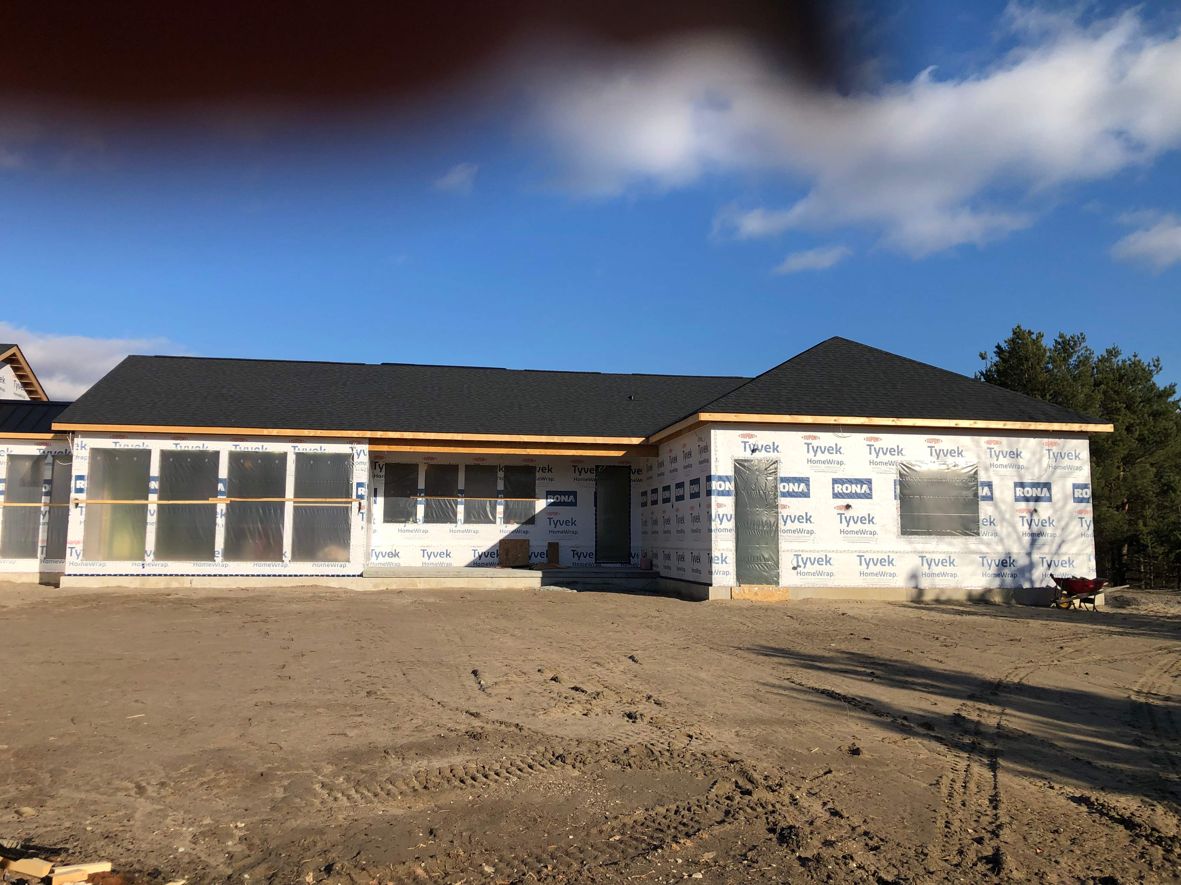 New Home Construction using 16" Standing Seam Panels, & Shingles  by Jay Carter Roofing & Sheet Metal