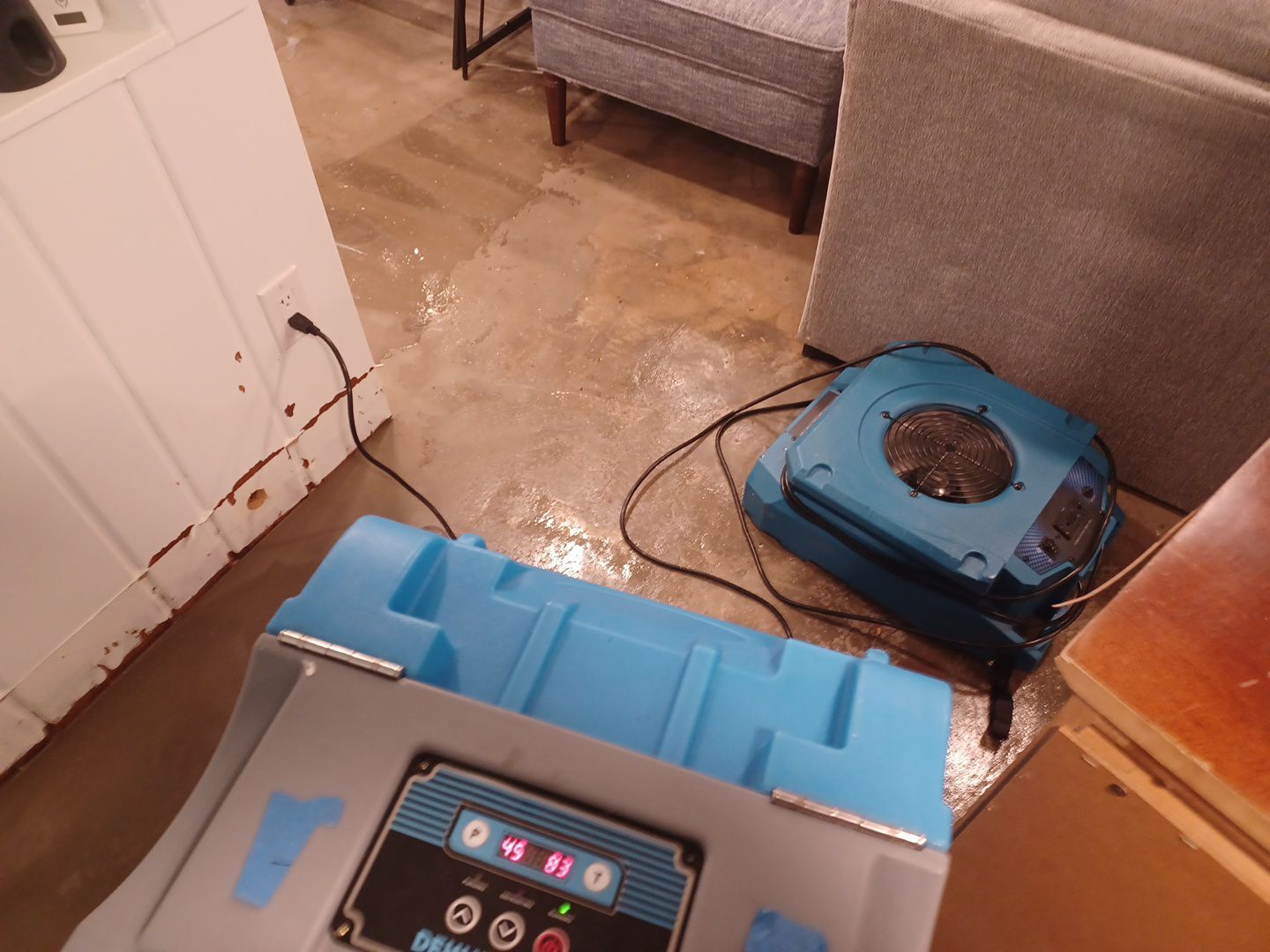 Project in Royal Oak by EzDry Water Mitigation & Property Restoration