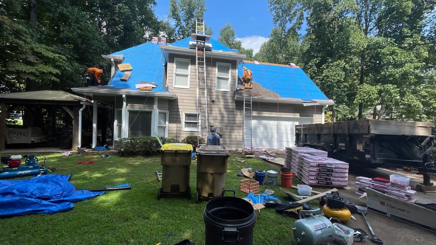 Residential Roofing Installation using Owens Corning by Inspector Roofing and Restoration