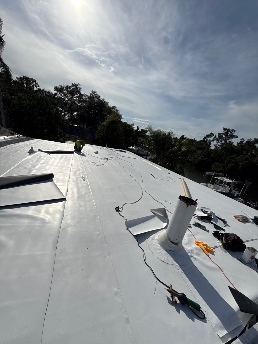 Project in St. Petersburg 33703 by Mitchell Roofing Company LLC 