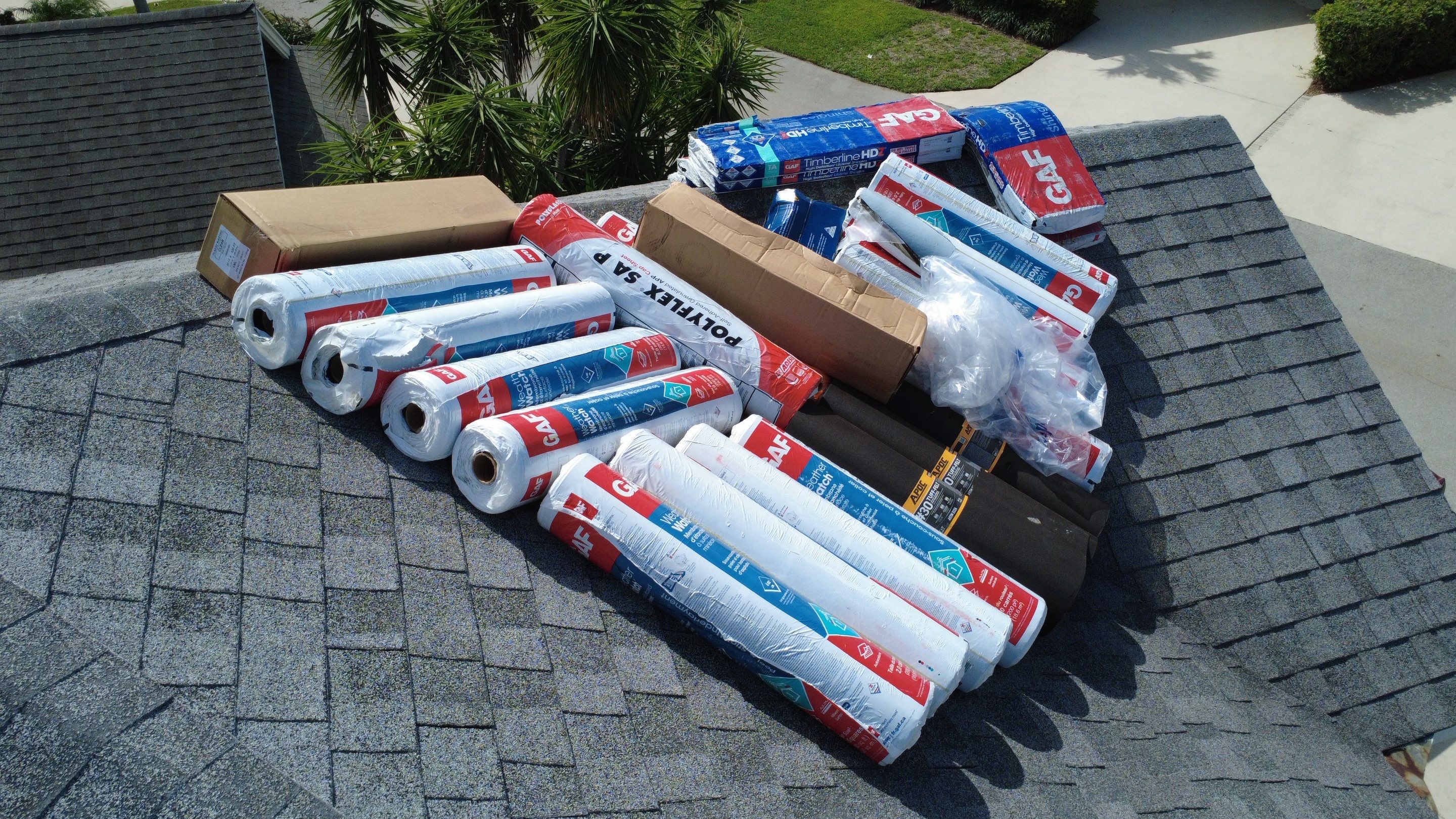 Residential Roofing Installation using GAF by BLUES BROTHERS ROOFING