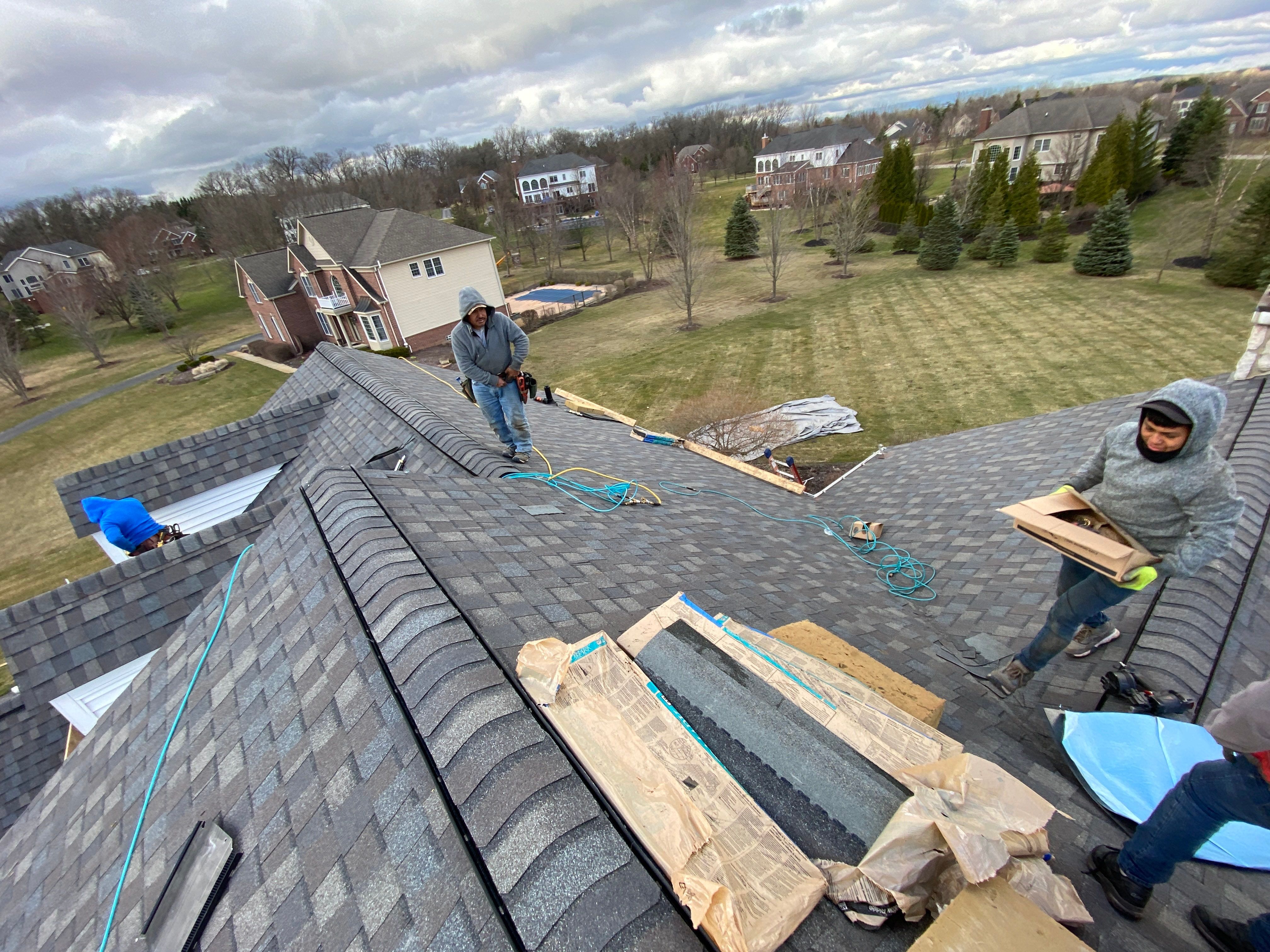 Roof Replacement using CertainTeed Landmark by 180 Contractors