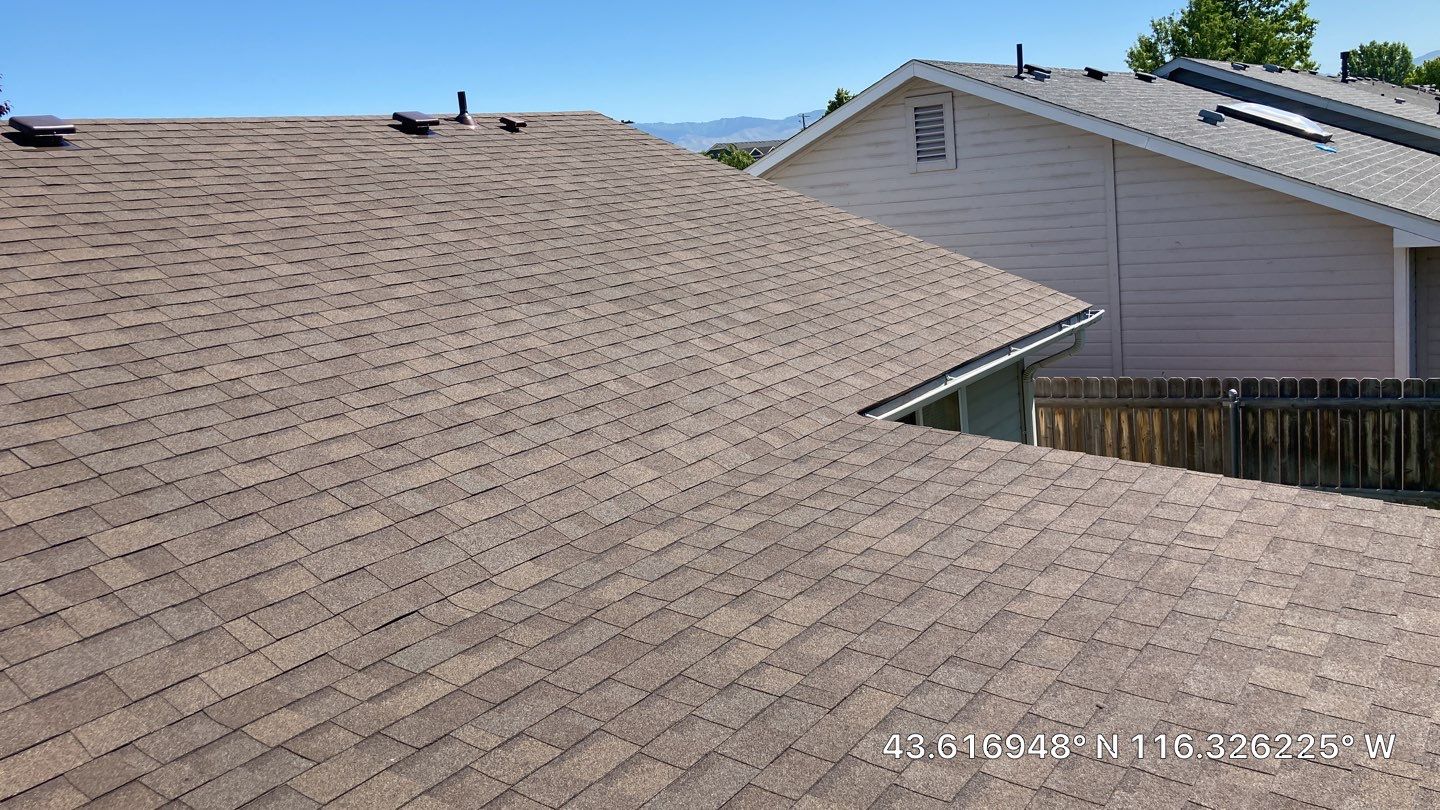 Boise Idaho Single Level Residential Roofing Installation using Owens Corning by ID Roofing LLC