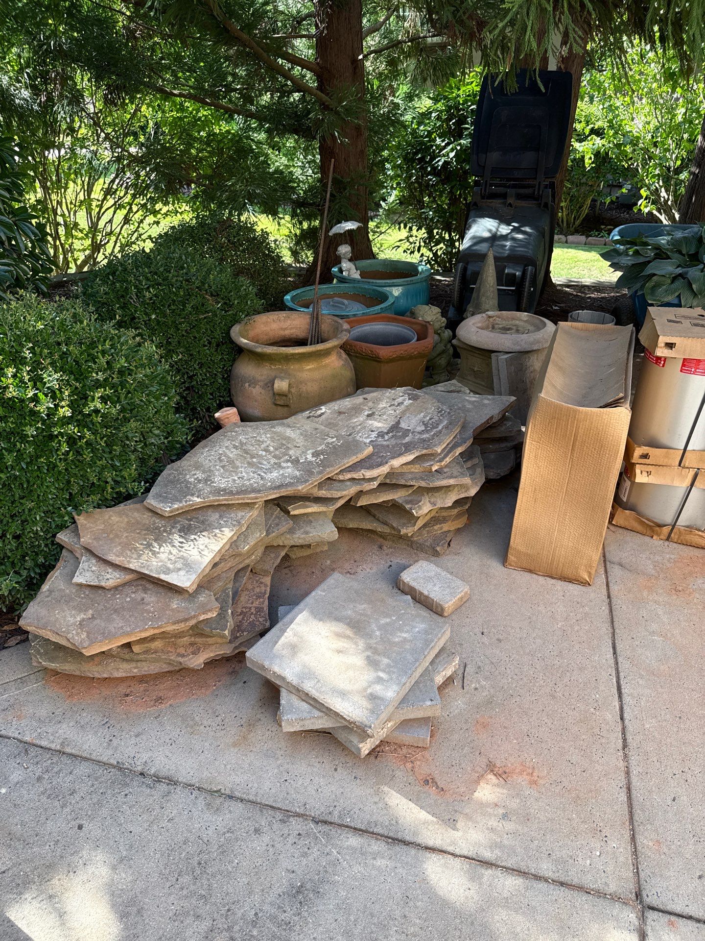 Project in Weddington by Badger Hauling