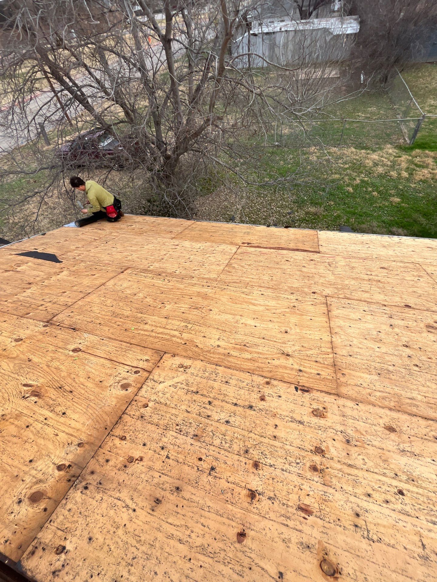 Reroof After Hail Storm -Atlas Pinnacle  by Berry Good Roofing 