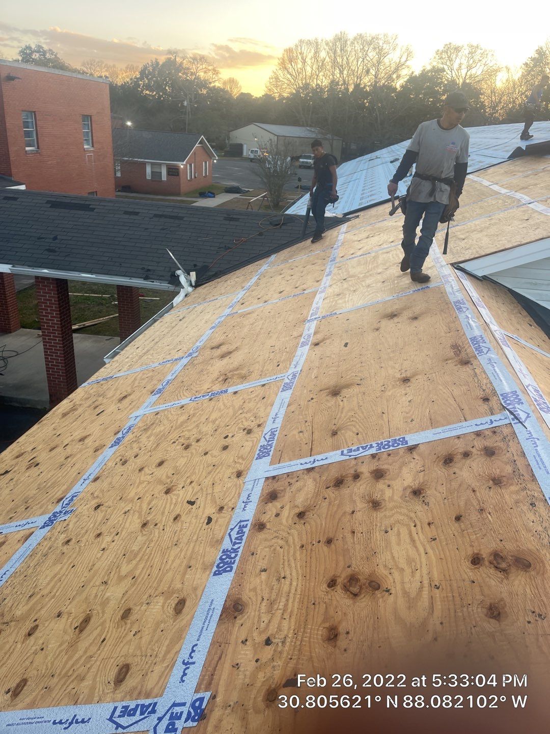 Commercial Roofing Installation using Roof Replacement by American Roofing & Construction LLC