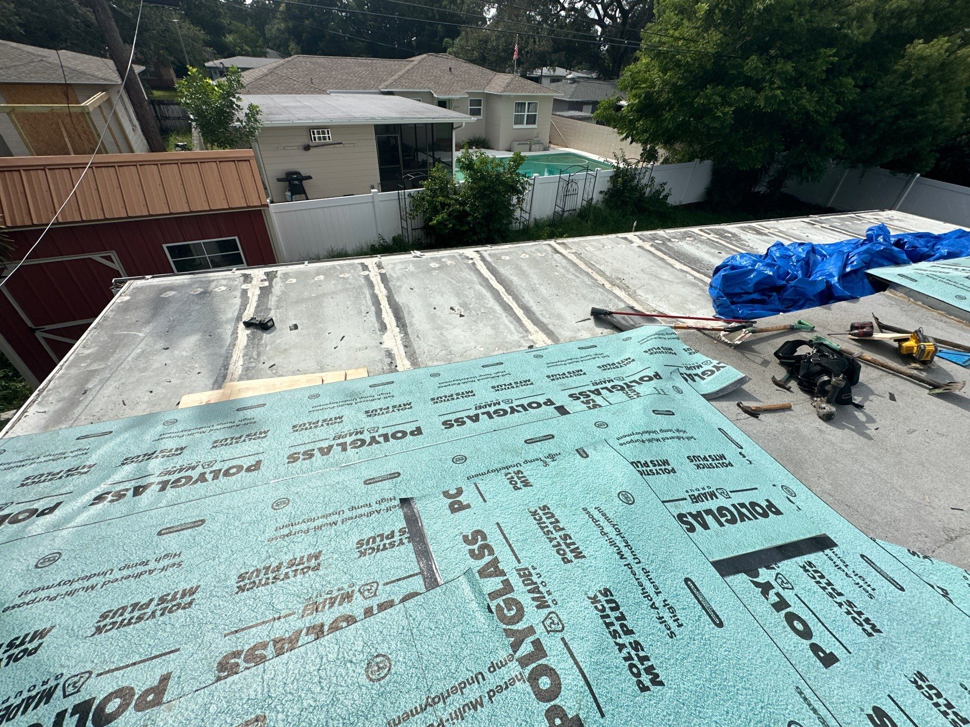Project in St. Petersburg 33710 by Mitchell Roofing Company LLC
