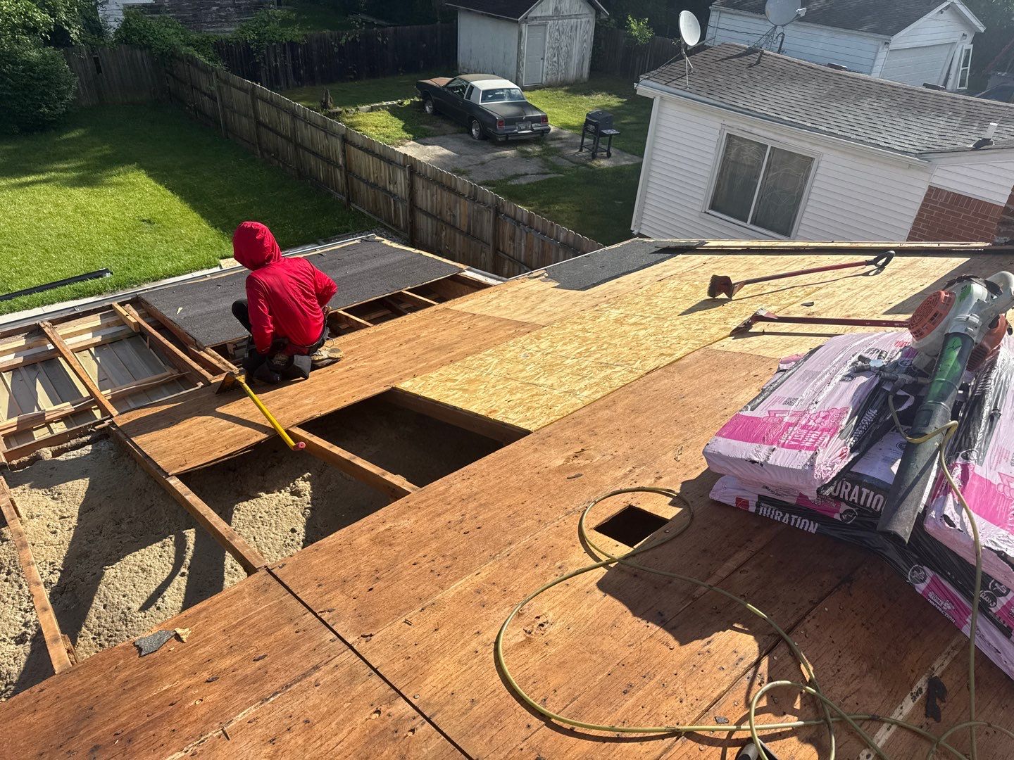 Roof Replacement using Owens Corning Tru Definitions by 180 Contractors