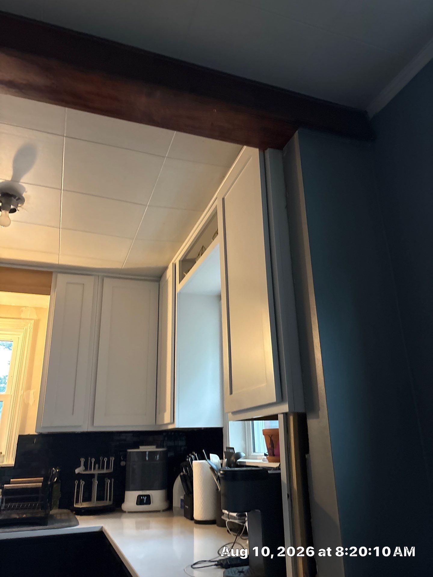 Modern Kitchen Renovation with Black and White Cabinetry in Lincoln by CompanyCam Sales Demo