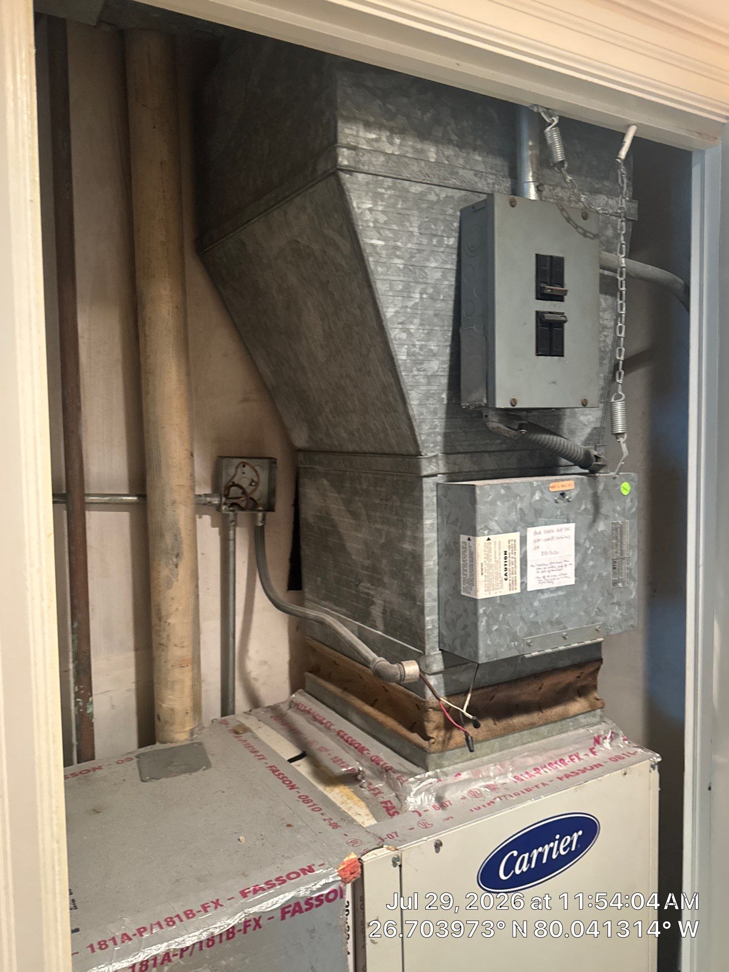 Palm Beach Residential Mold Inspection and HVAC Moisture Assessment by SuperClean