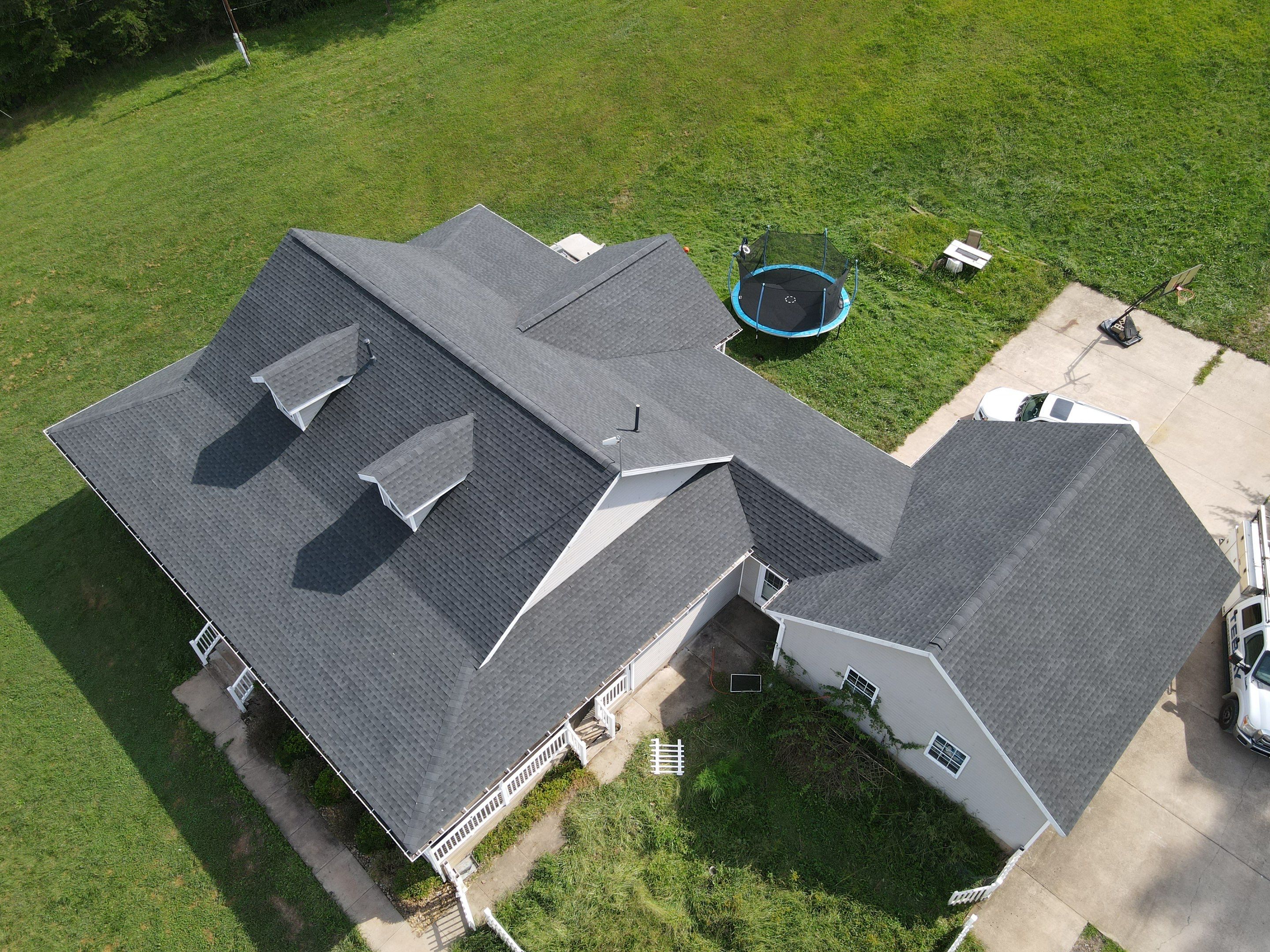 Residential Roofing Installation using GAF Timberline HDZ by Rainstoppers Roofing