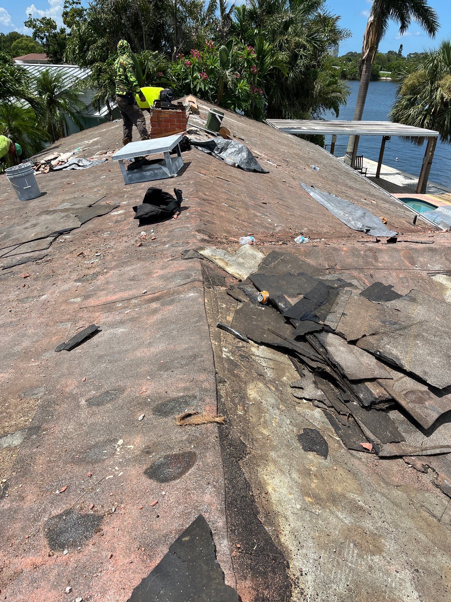 Project in St. Petersburg 33703 by Mitchell Roofing Company LLC 