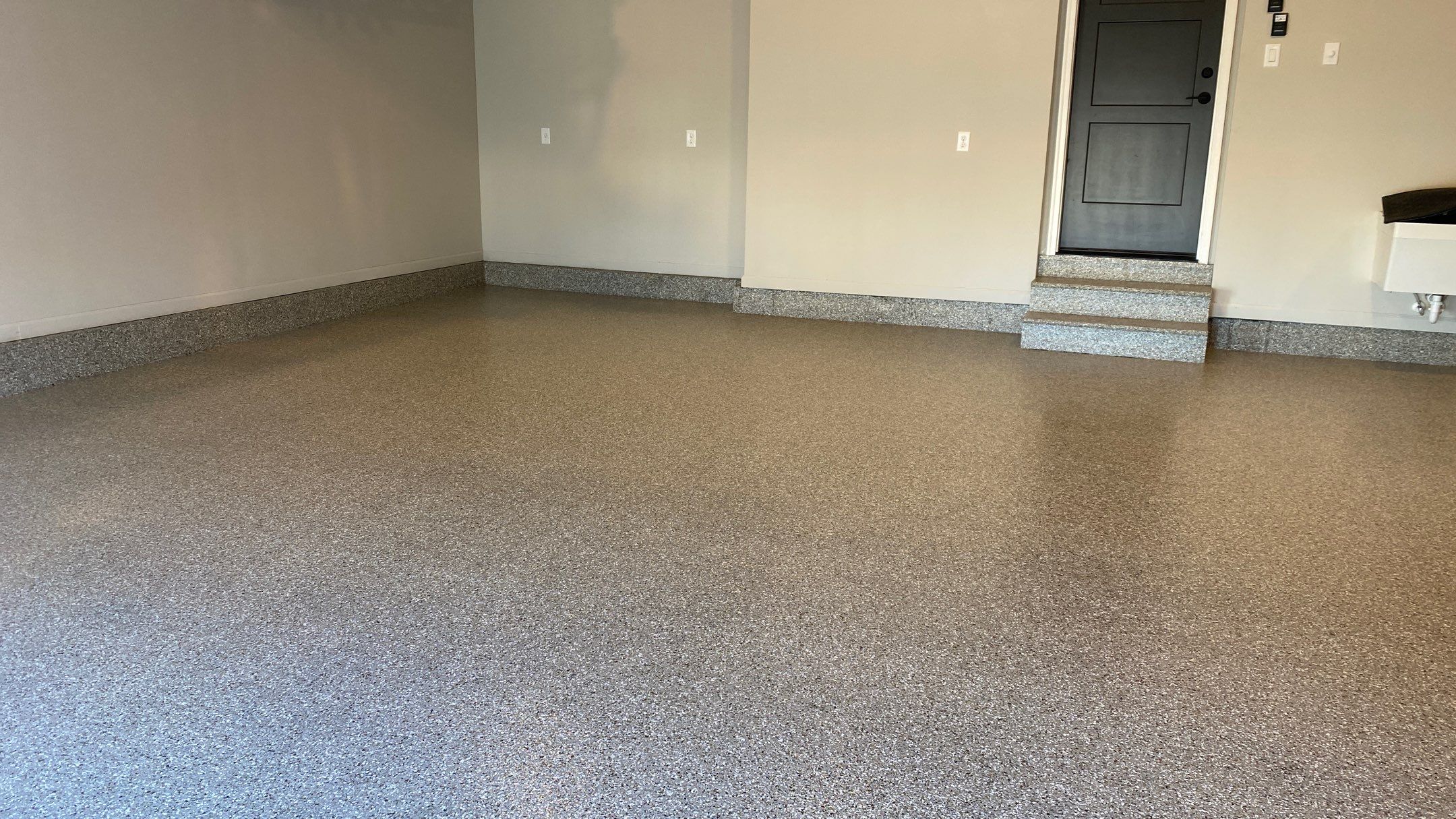 Ryan K. gets a new garage floor in Banner Garage Creekbed!  by Banner Garage