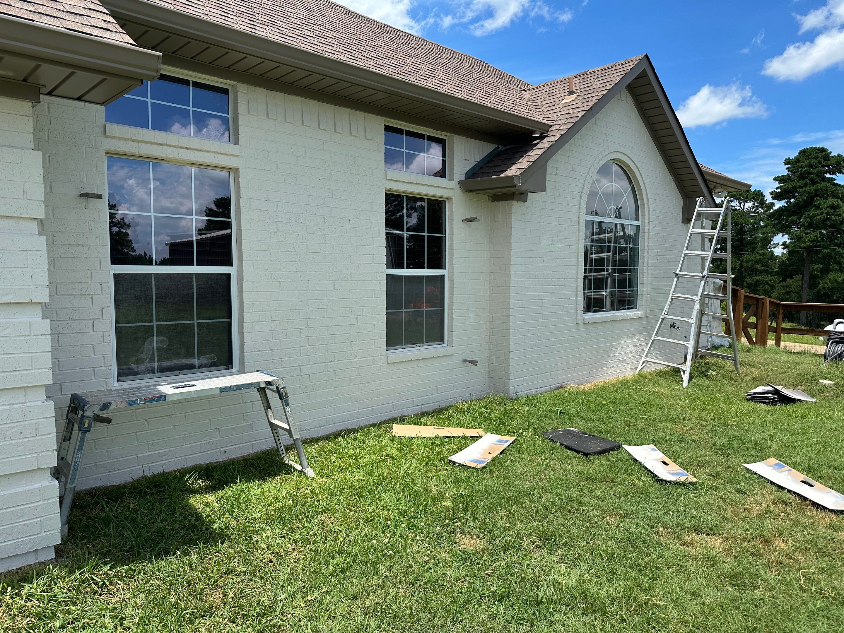 Exterior Transformation in Troup Texas by Quality Coats Painting